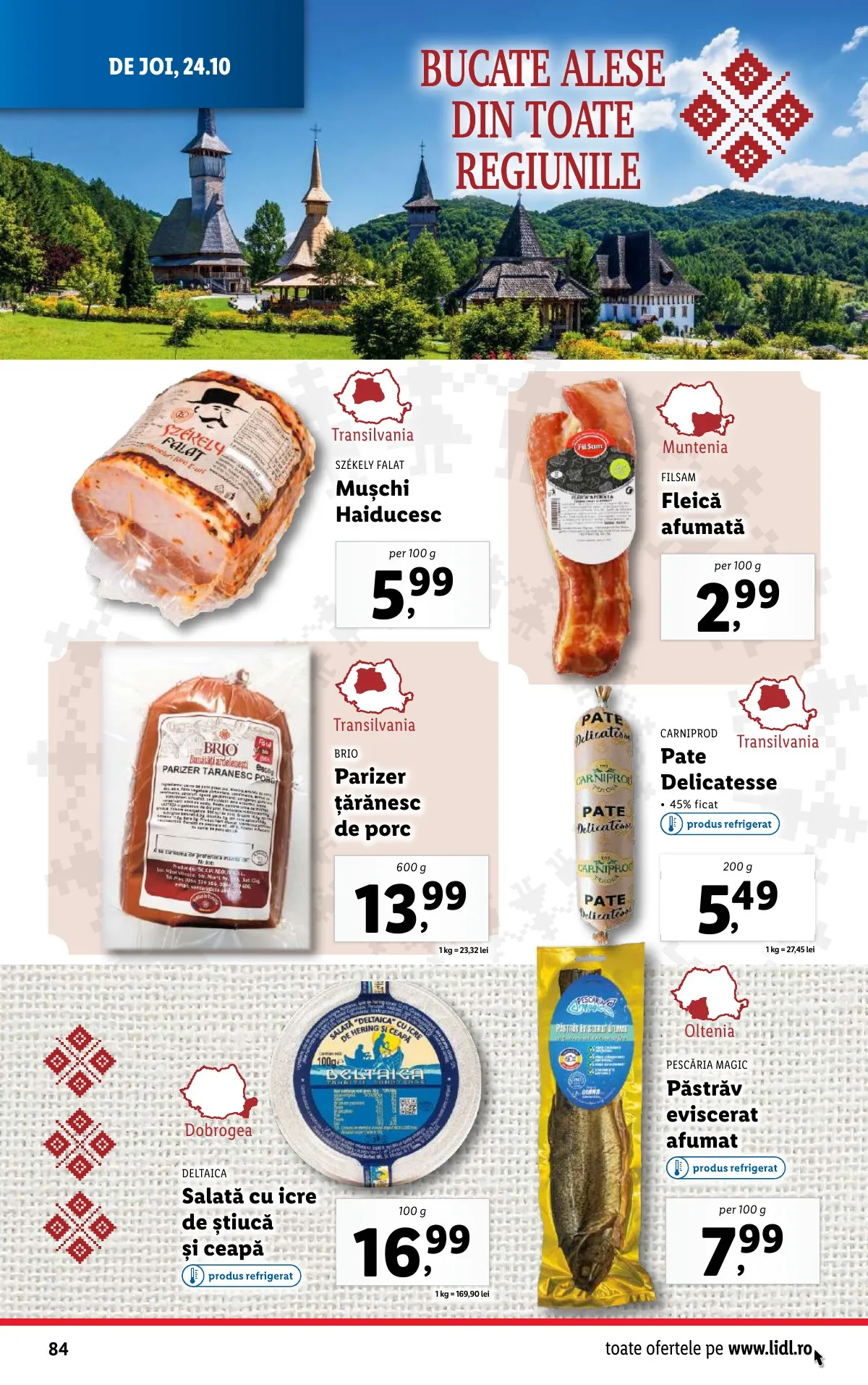 Lidl akciós újság Románia 10.21–10.27 – 84. oldal