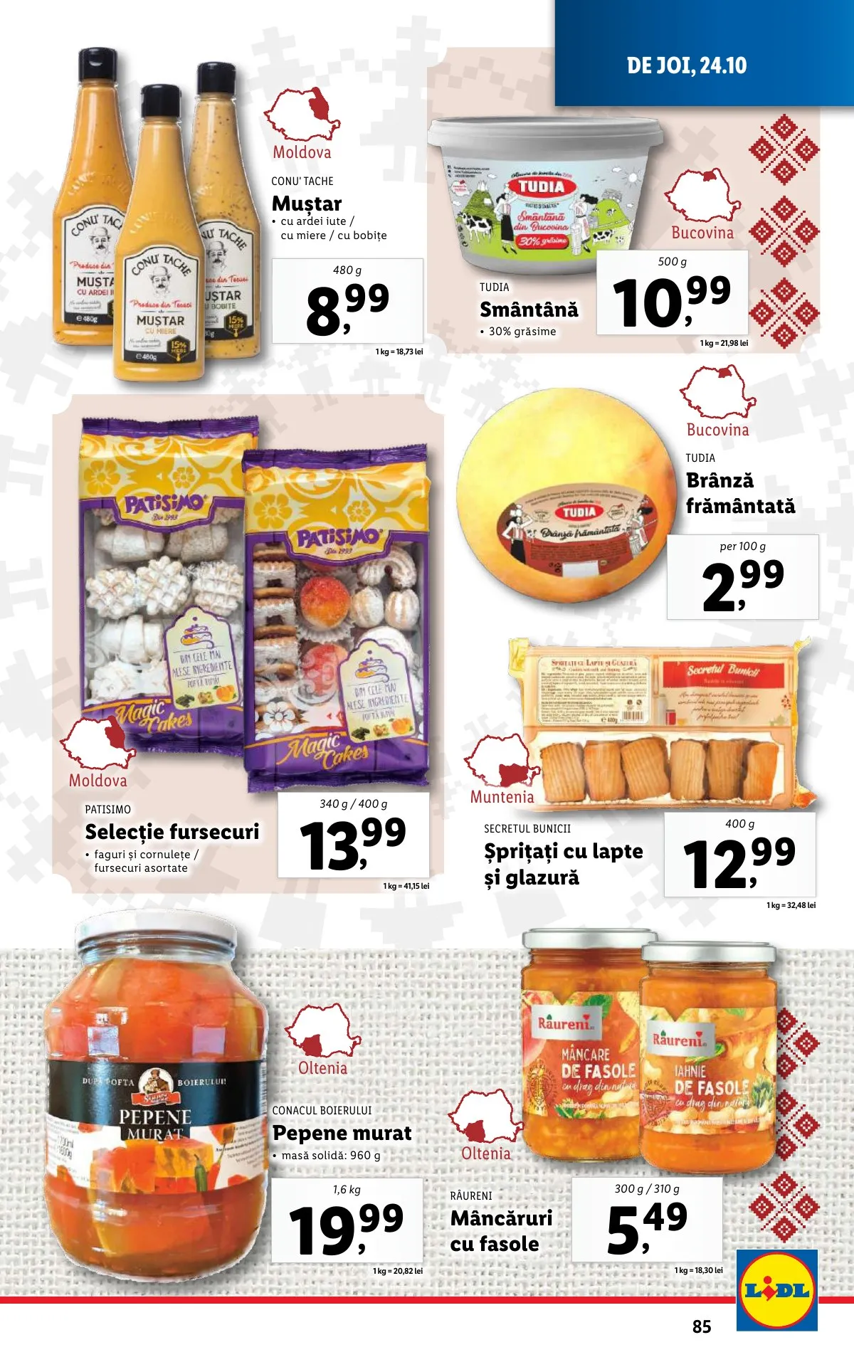 Lidl akciós újság Románia 10.21–10.27 – 85. oldal