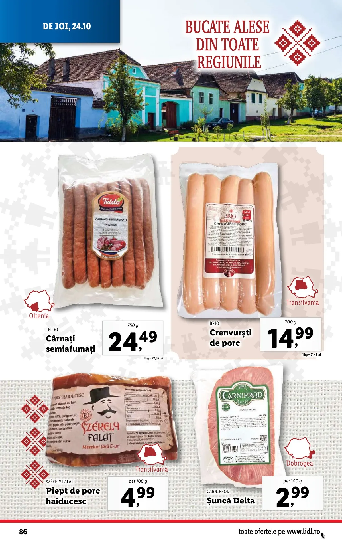 Lidl akciós újság Románia 10.21–10.27 – 86. oldal