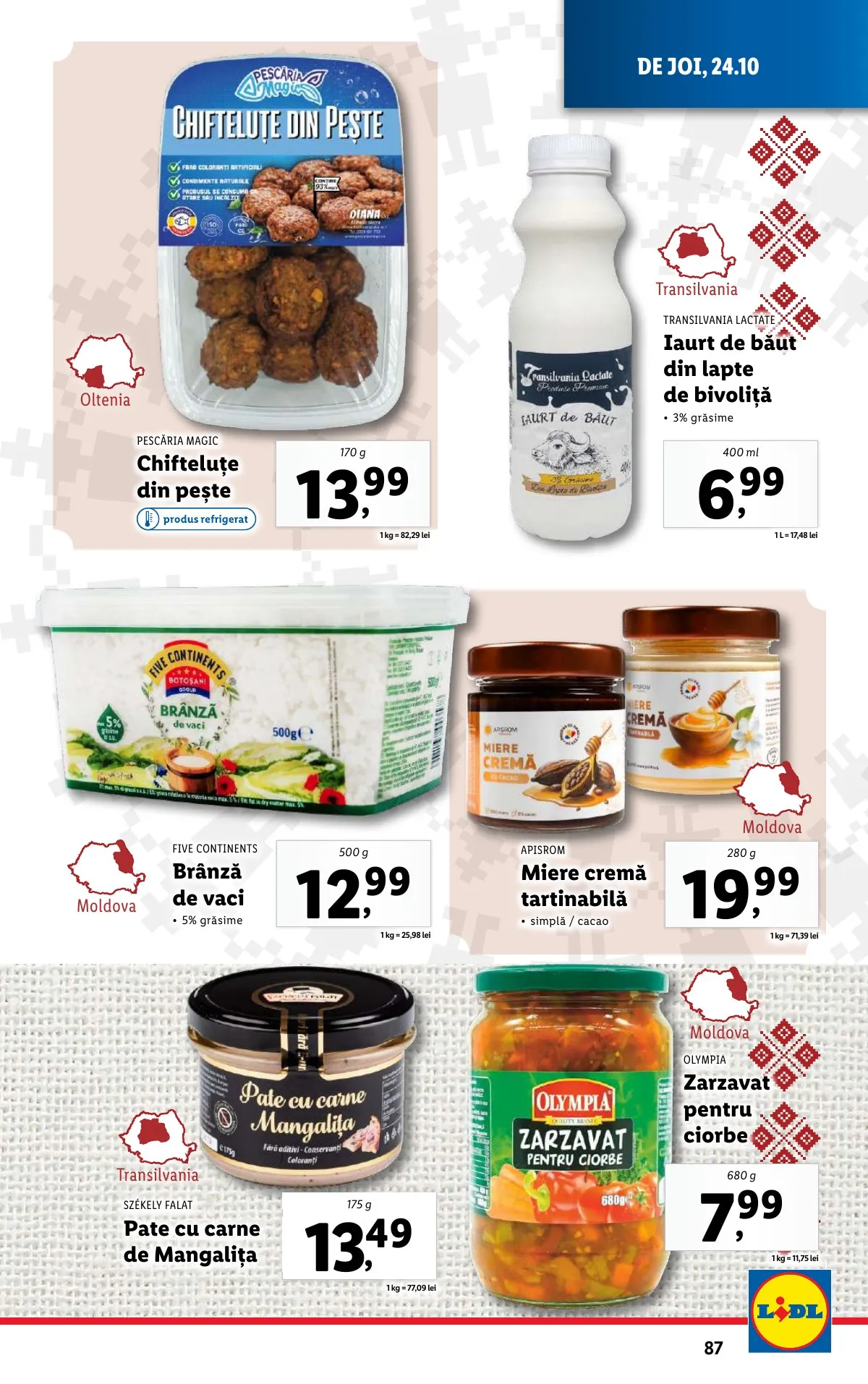 Lidl akciós újság Románia 10.21–10.27 – 87. oldal