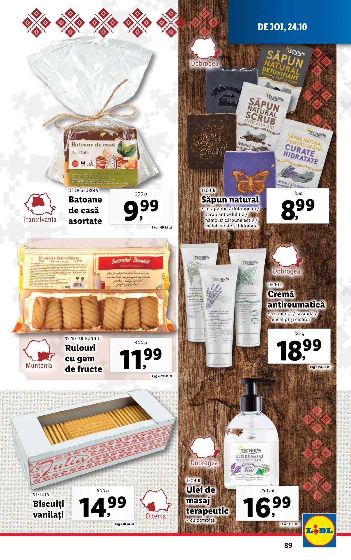 Lidl akciós újság Románia 10.21–10.27 – 89. oldal