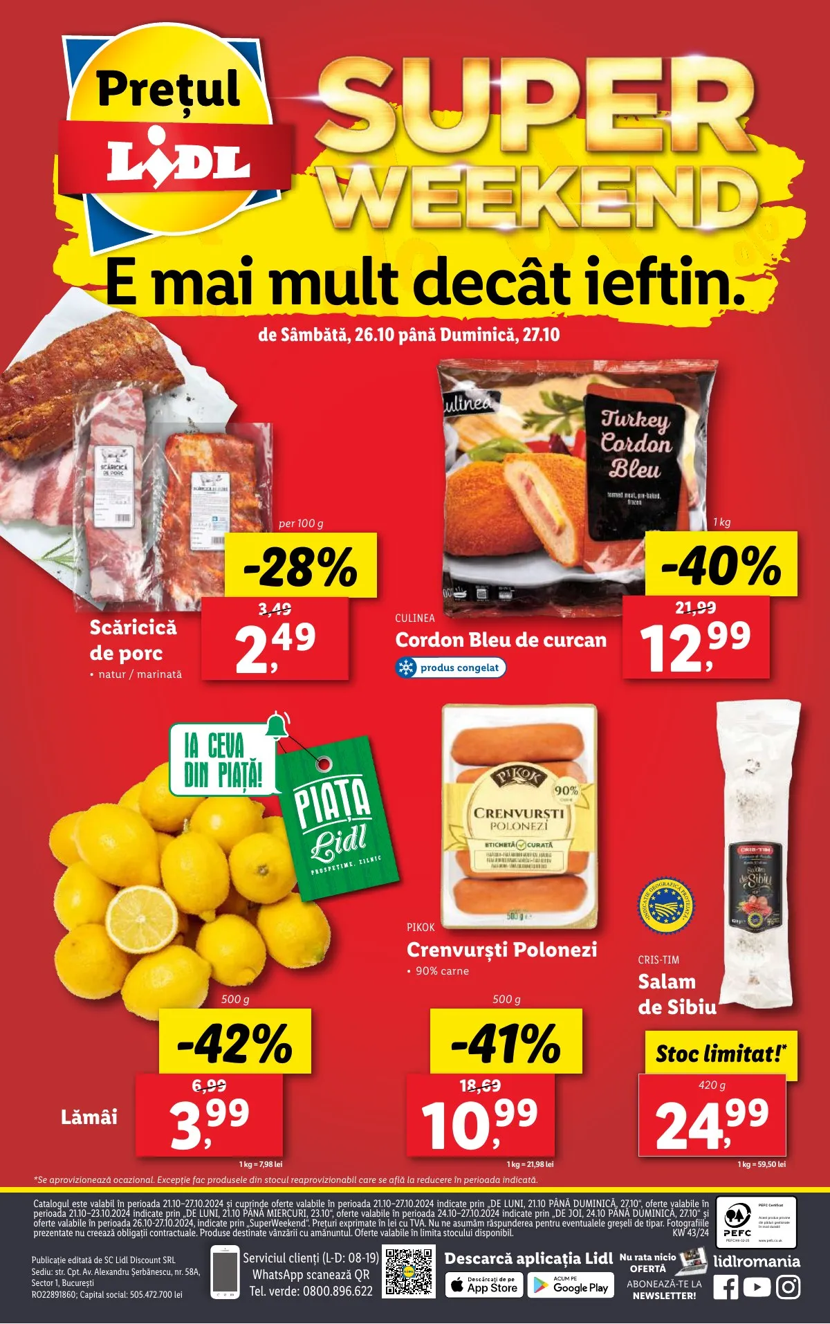 Lidl akciós újság Románia 10.21–10.27 – 94. oldal