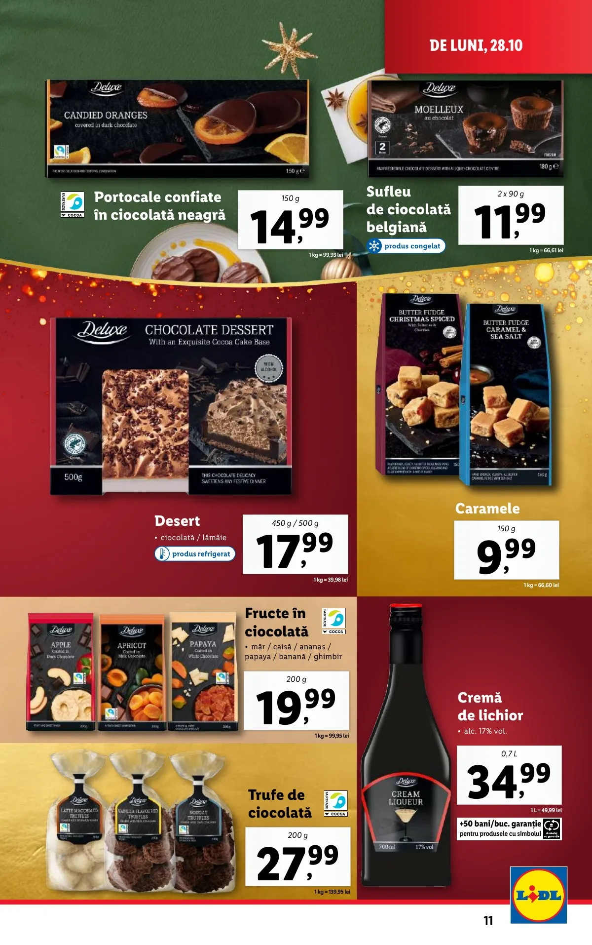 Lidl akciós újság Románia 10.28–11.03 – 11. oldal