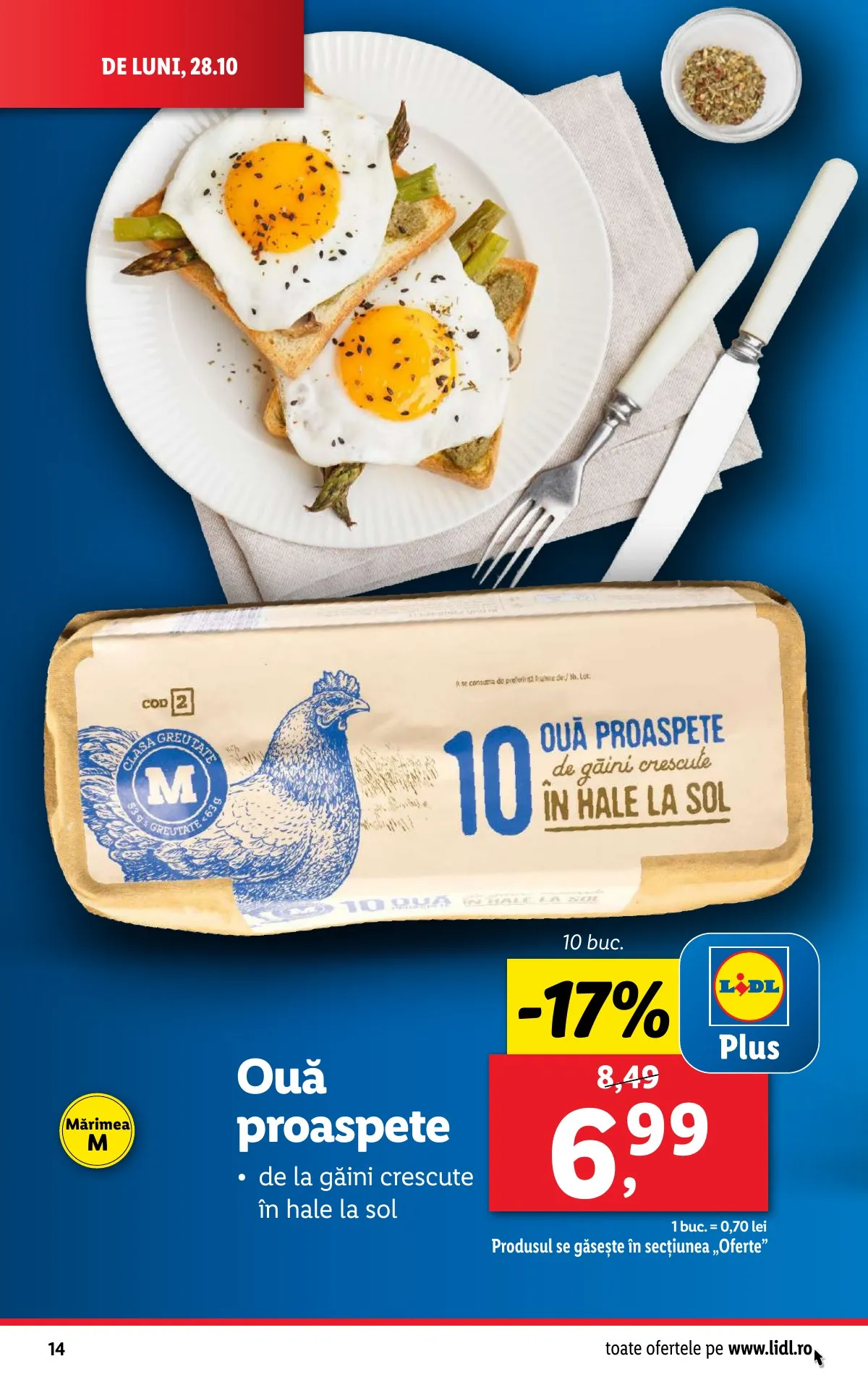 Lidl akciós újság Románia 10.28–11.03 – 14. oldal