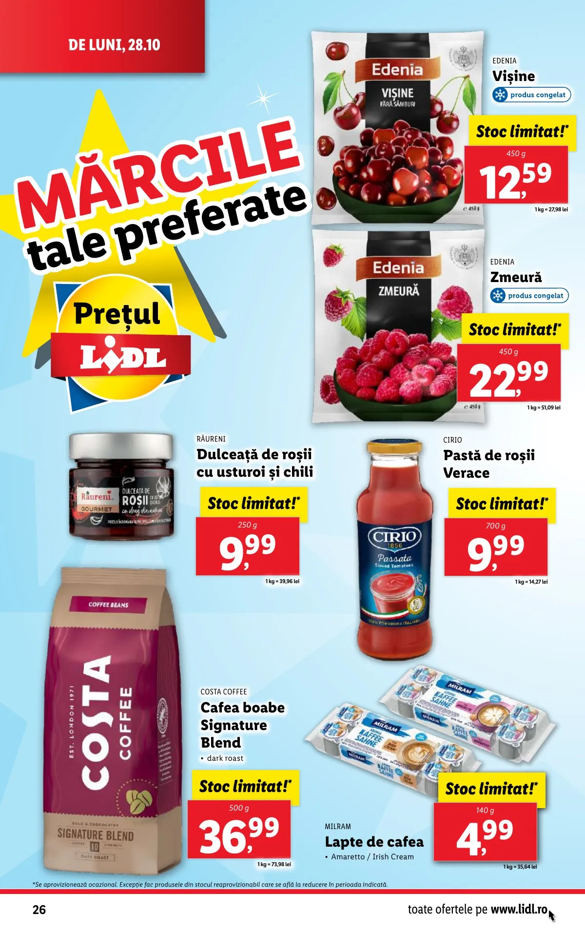 Lidl akciós újság Románia 10.28–11.03 – 26. oldal
