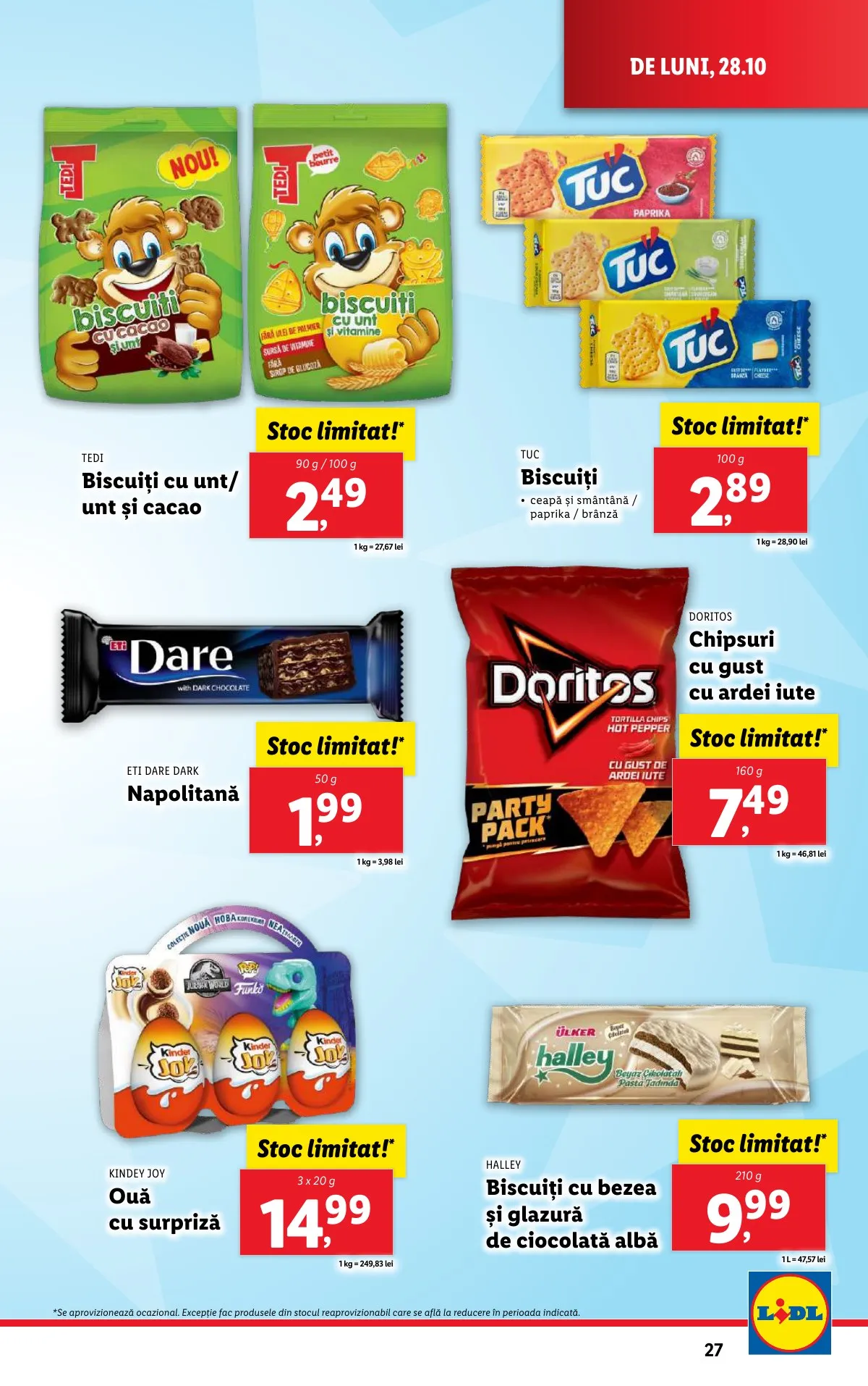 Lidl akciós újság Románia 10.28–11.03 – 27. oldal