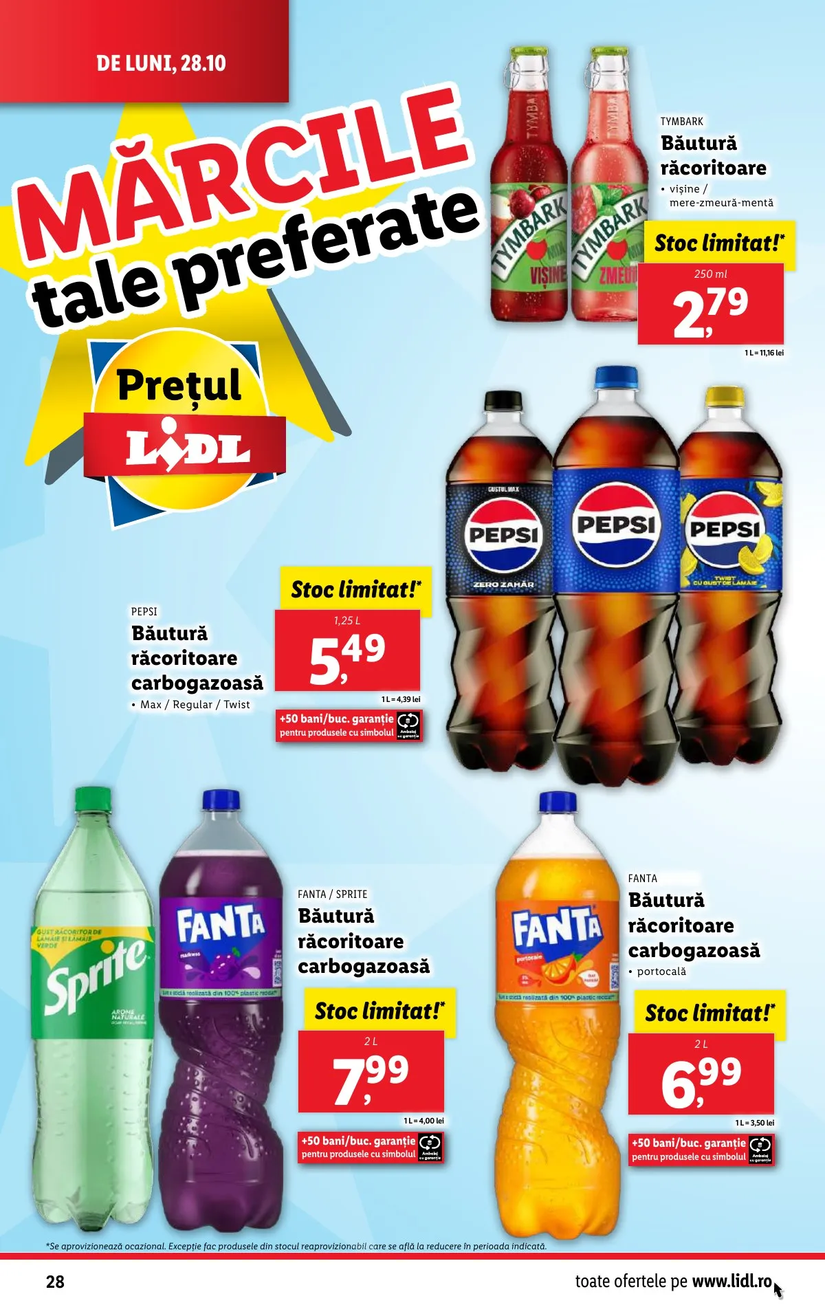 Lidl akciós újság Románia 10.28–11.03 – 28. oldal