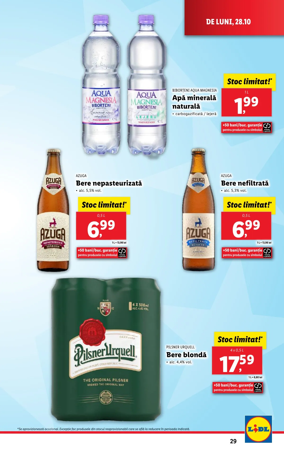 Lidl akciós újság Románia 10.28–11.03 – 29. oldal