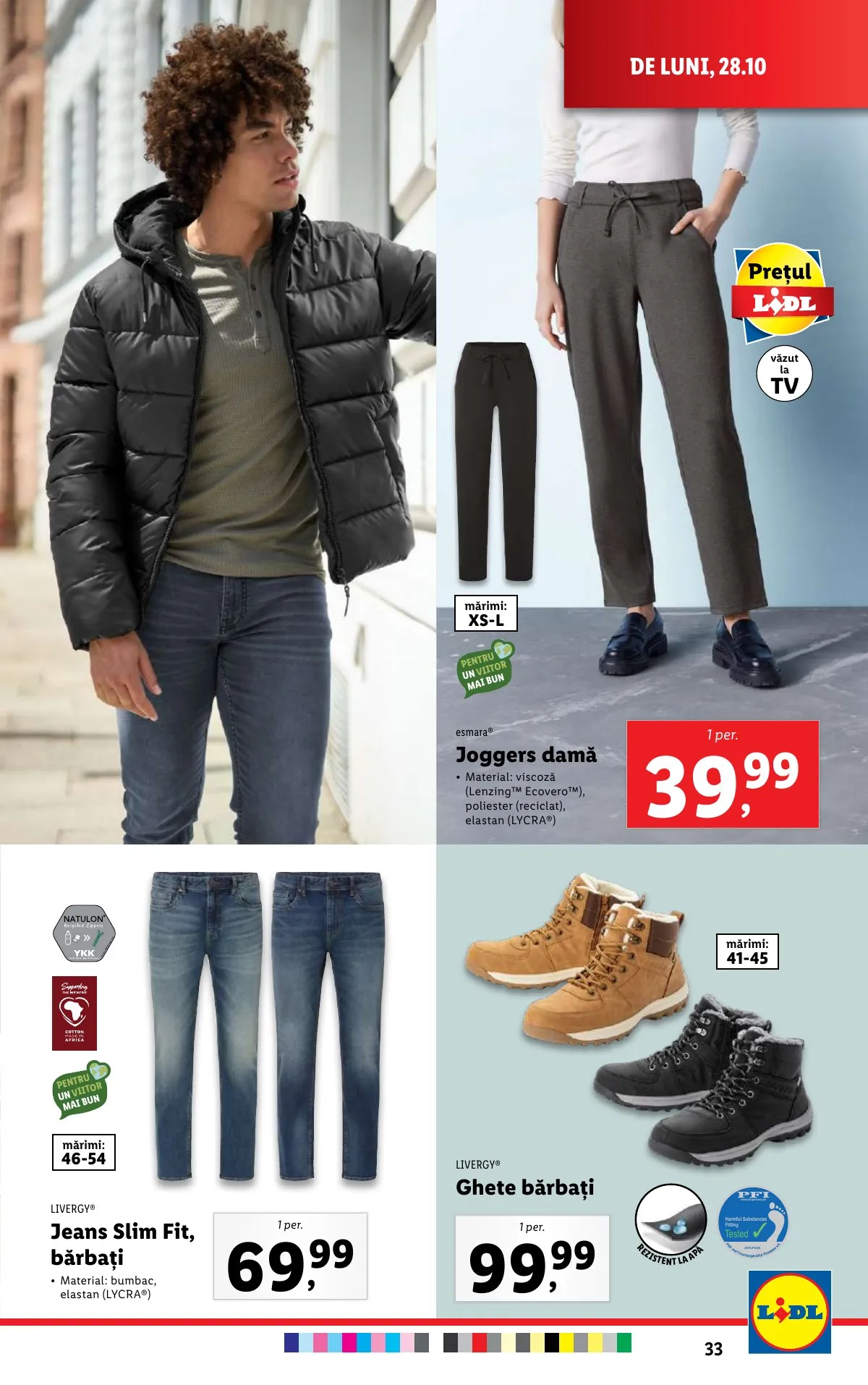 Lidl akciós újság Románia 10.28–11.03 – 33. oldal