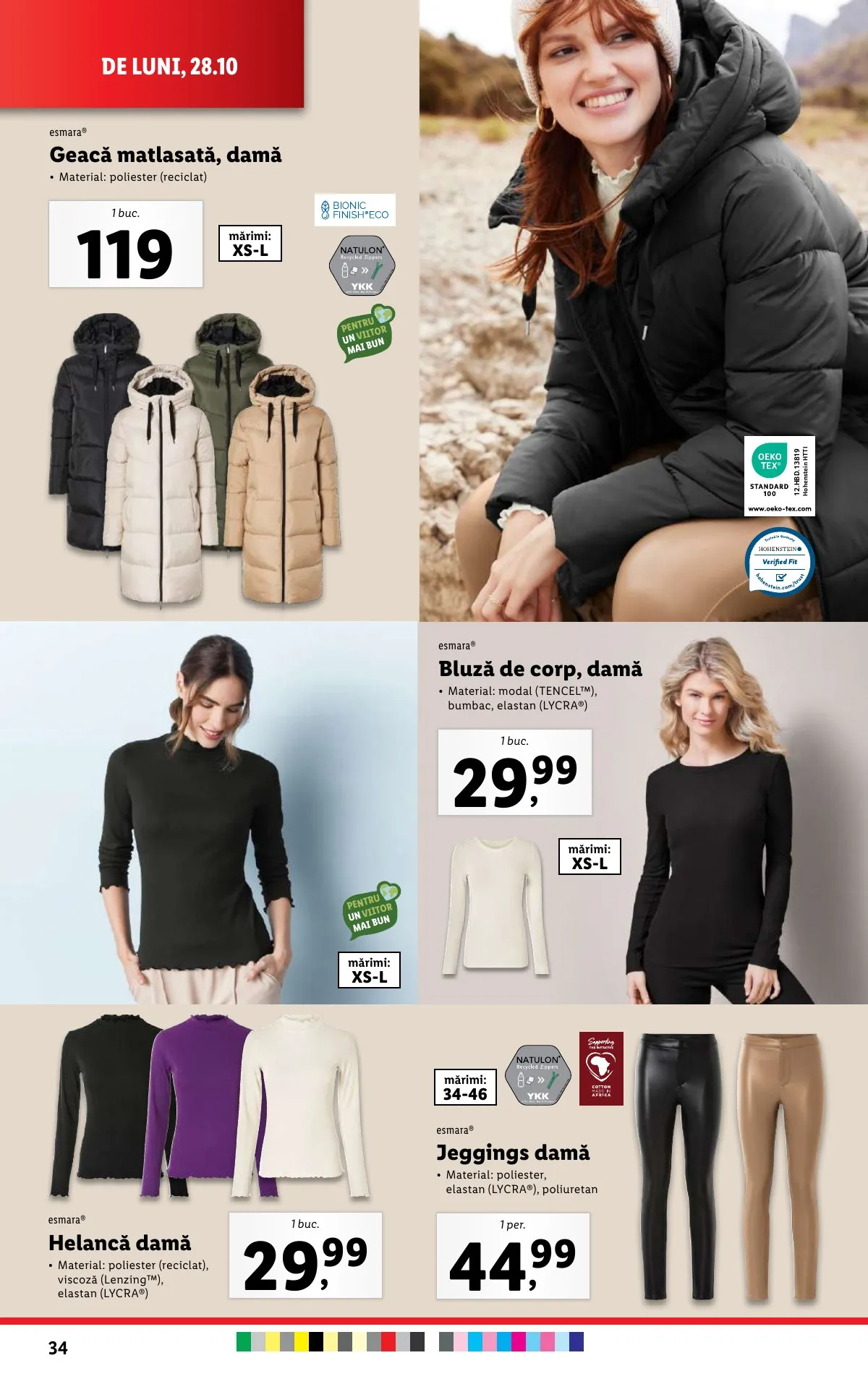 Lidl akciós újság Románia 10.28–11.03 – 34. oldal