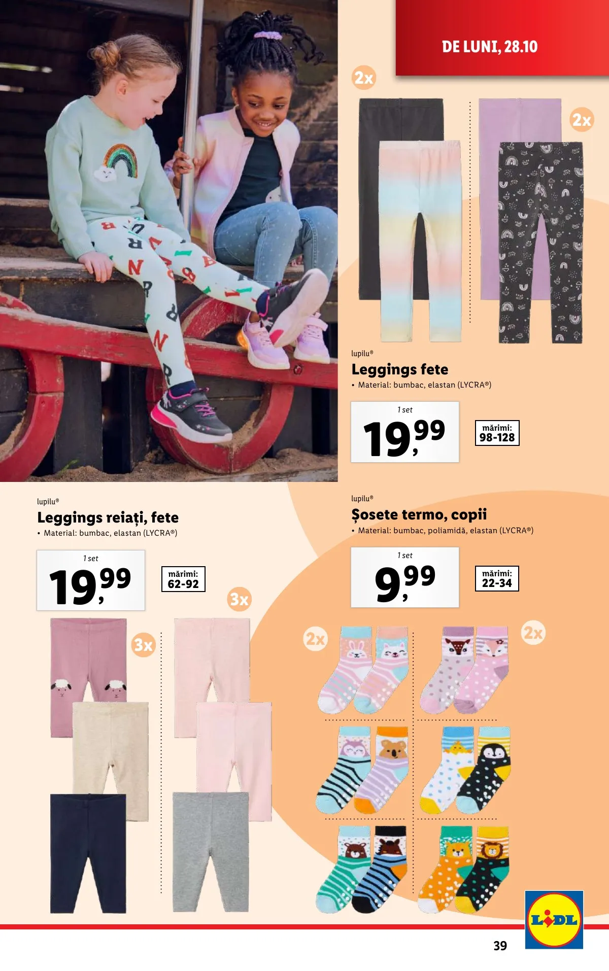 Lidl akciós újság Románia 10.28–11.03 – 39. oldal