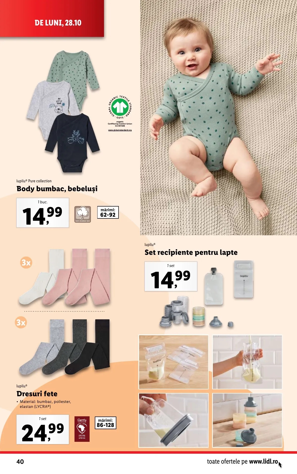 Lidl akciós újság Románia 10.28–11.03 – 40. oldal
