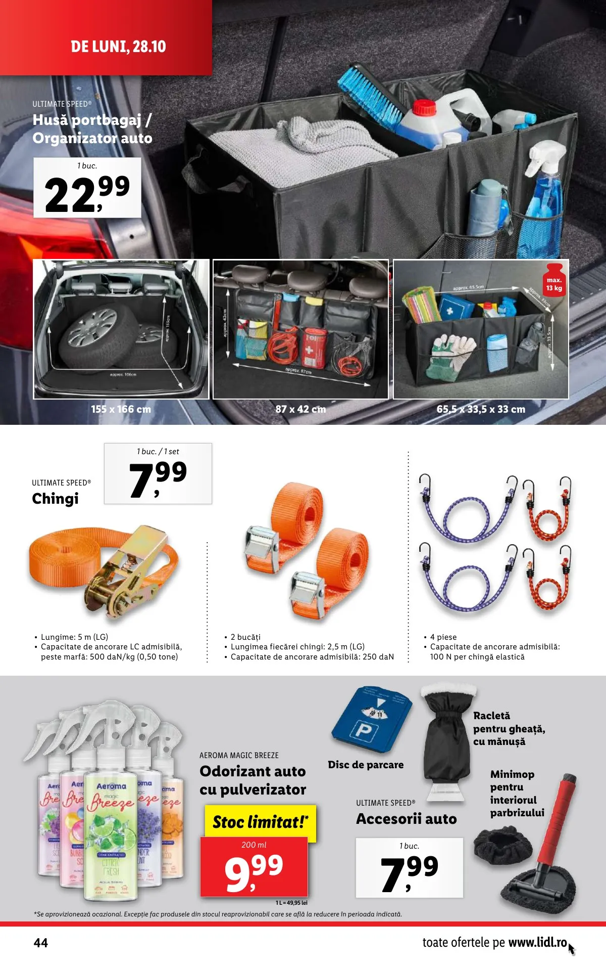 Lidl akciós újság Románia 10.28–11.03 – 44. oldal