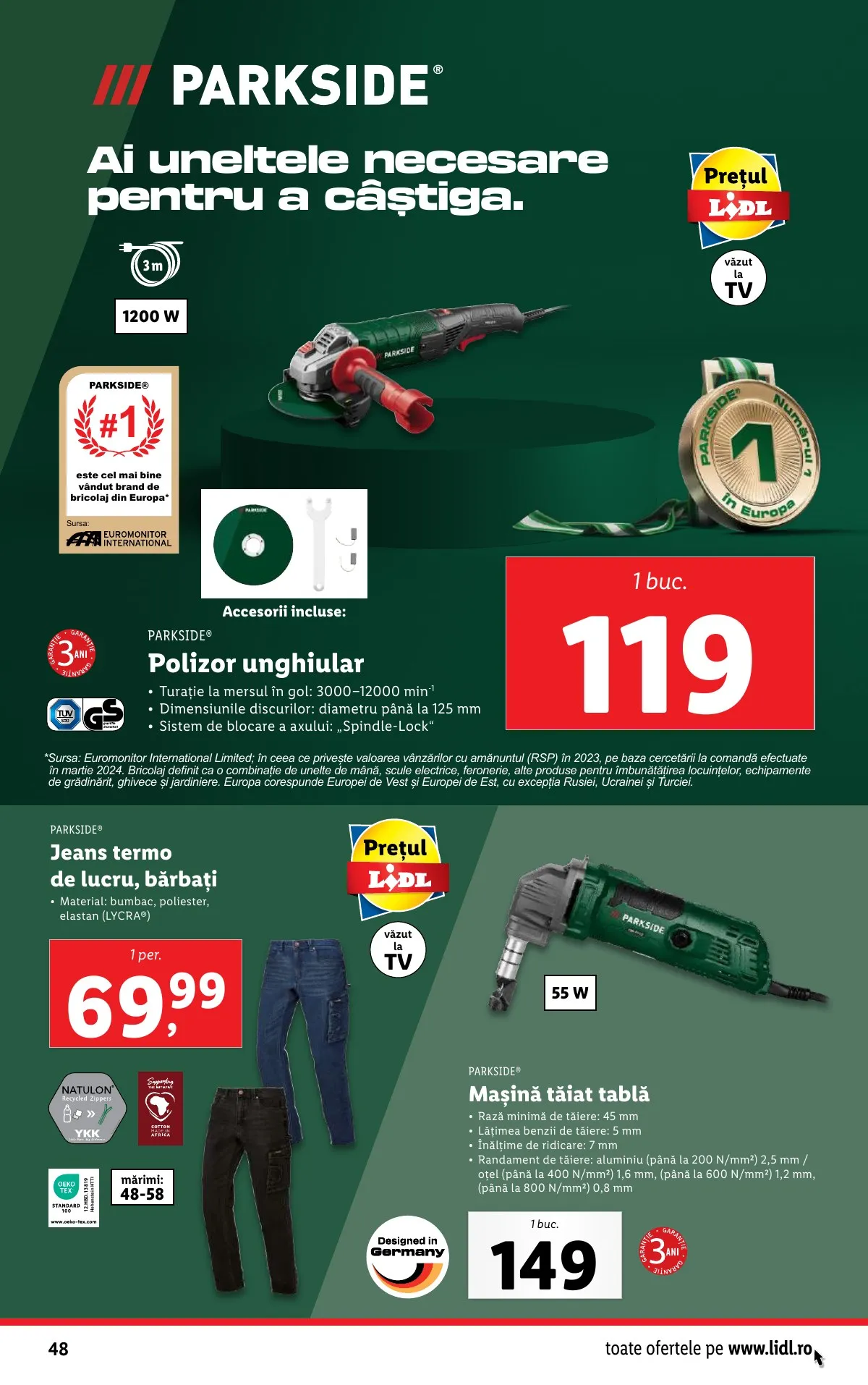 Lidl akciós újság Románia 10.28–11.03 – 48. oldal
