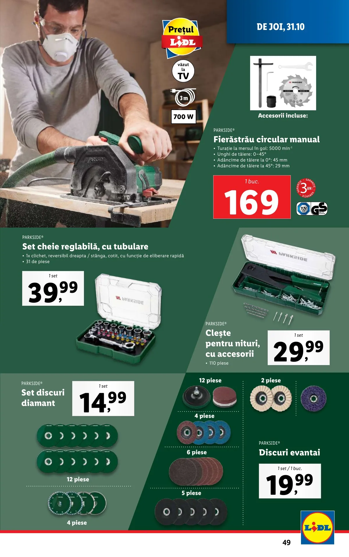 Lidl akciós újság Románia 10.28–11.03 – 49. oldal
