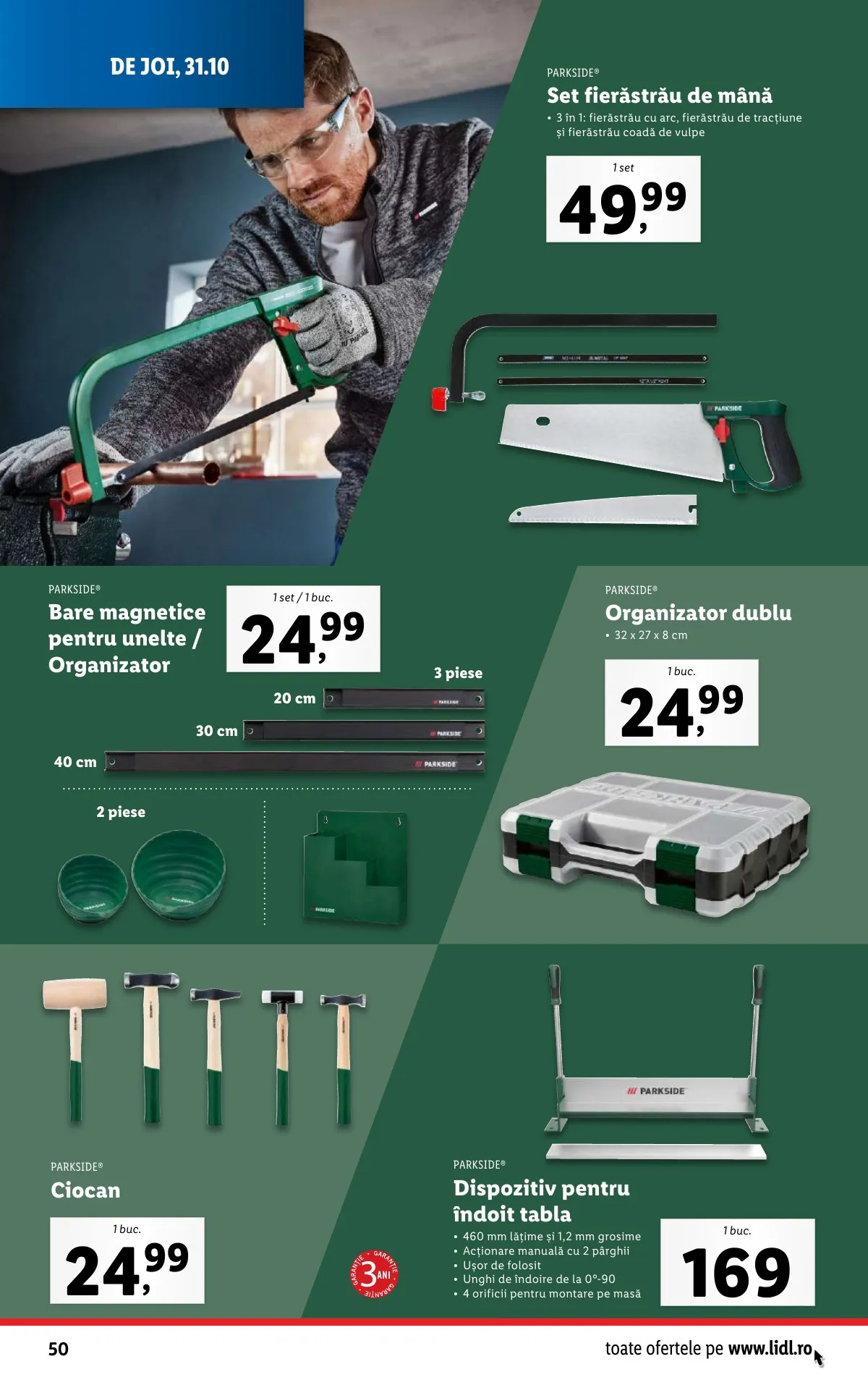 Lidl akciós újság Románia 10.28–11.03 – 50. oldal
