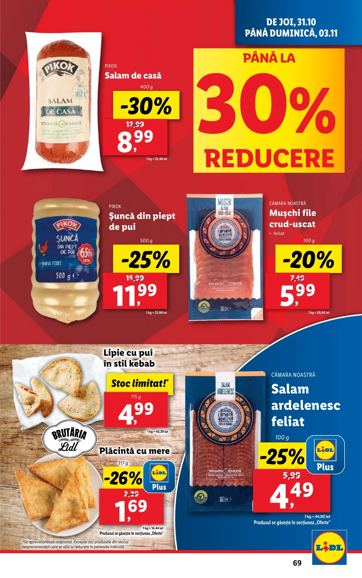 Lidl akciós újság Románia 10.28–11.03 – 69. oldal