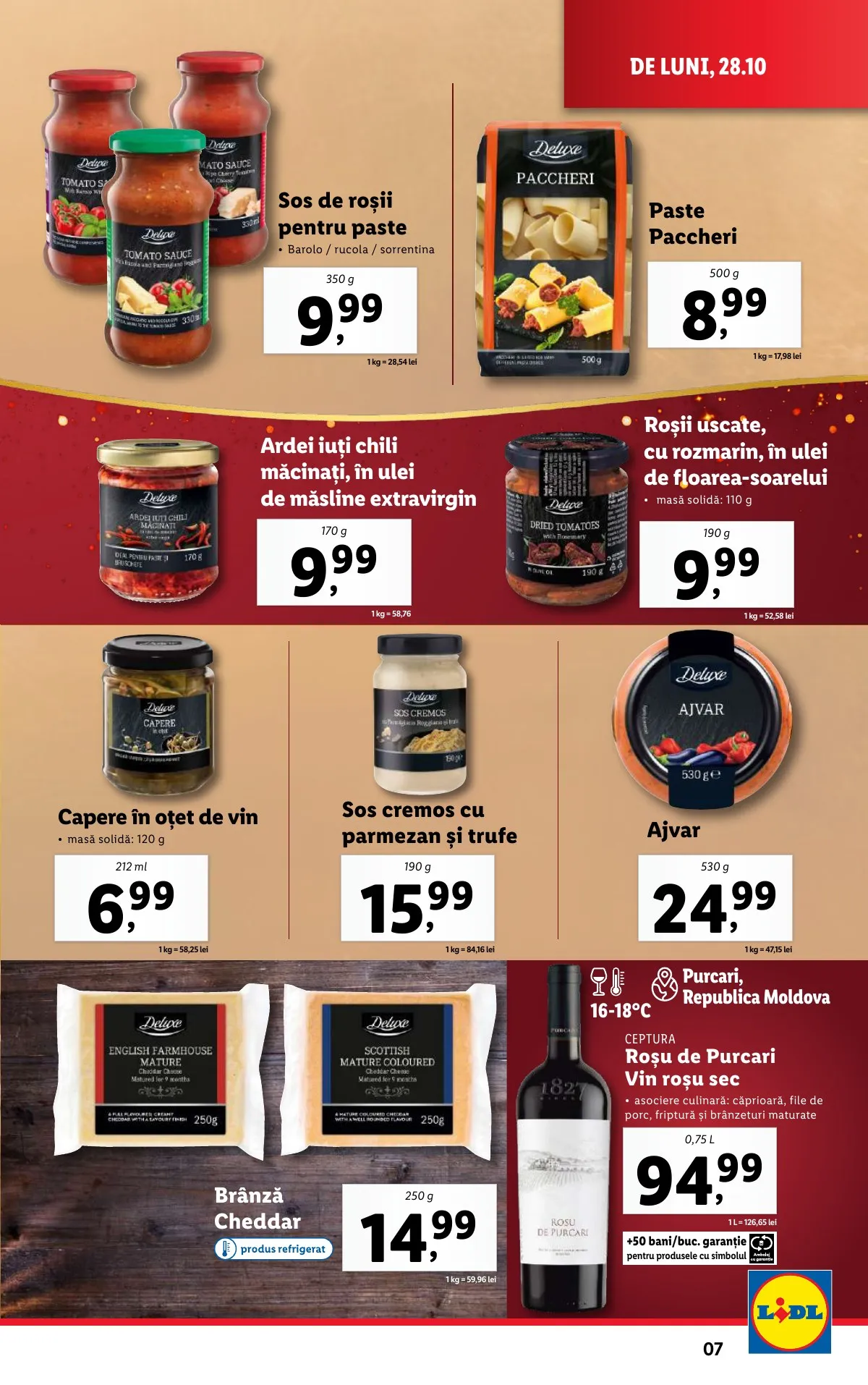 Lidl akciós újság Románia 10.28–11.03 – 7. oldal