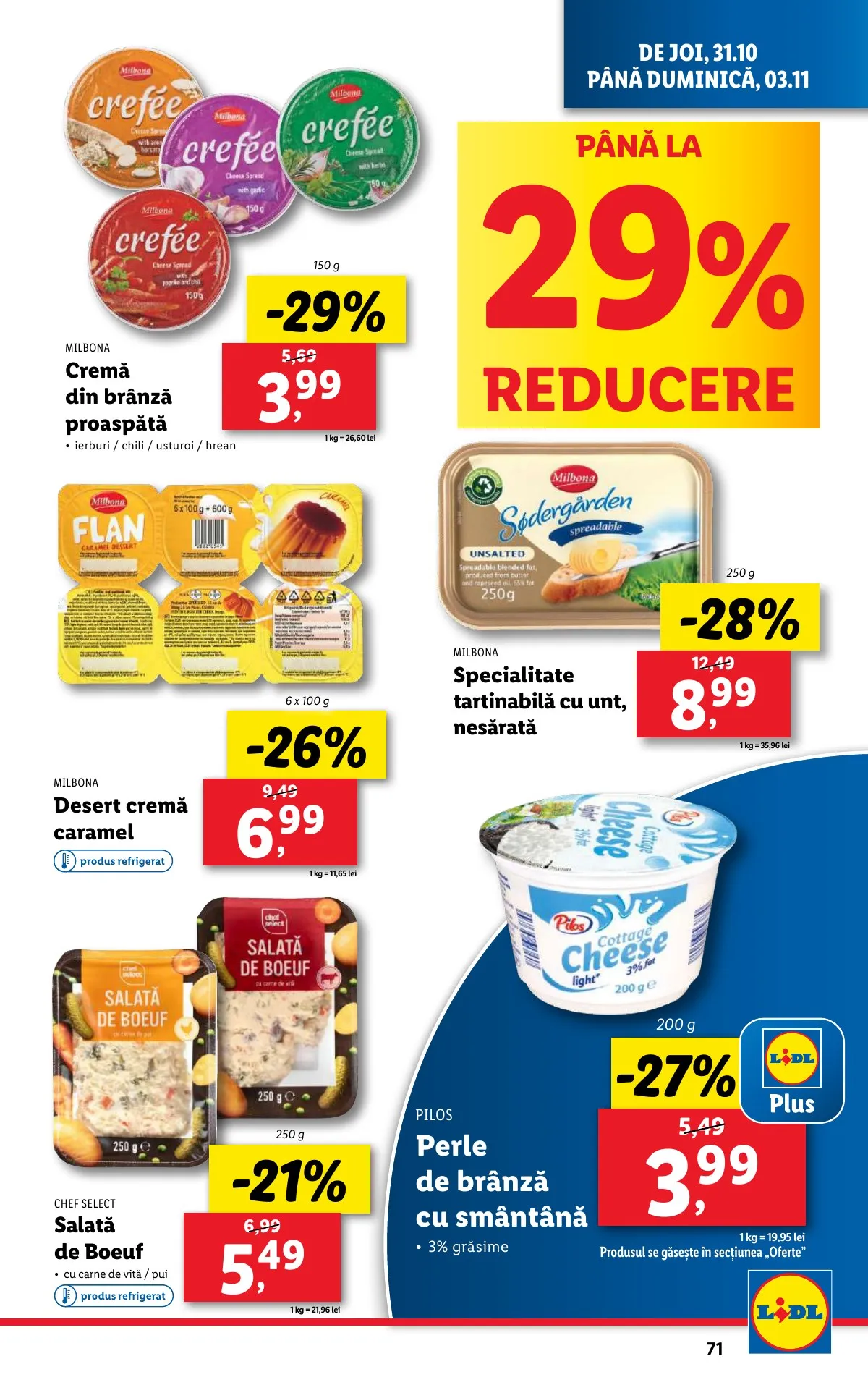 Lidl akciós újság Románia 10.28–11.03 – 71. oldal