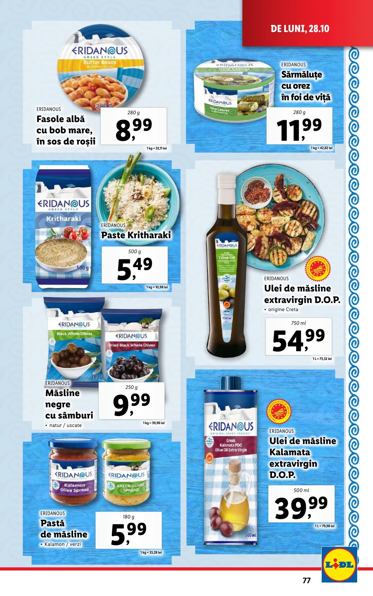 Lidl akciós újság Románia 10.28–11.03 – 77. oldal
