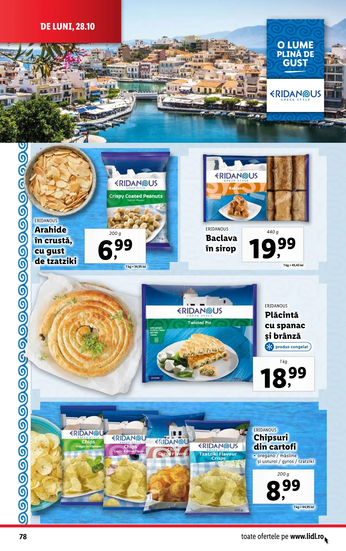 Lidl akciós újság Románia 10.28–11.03 – 78. oldal