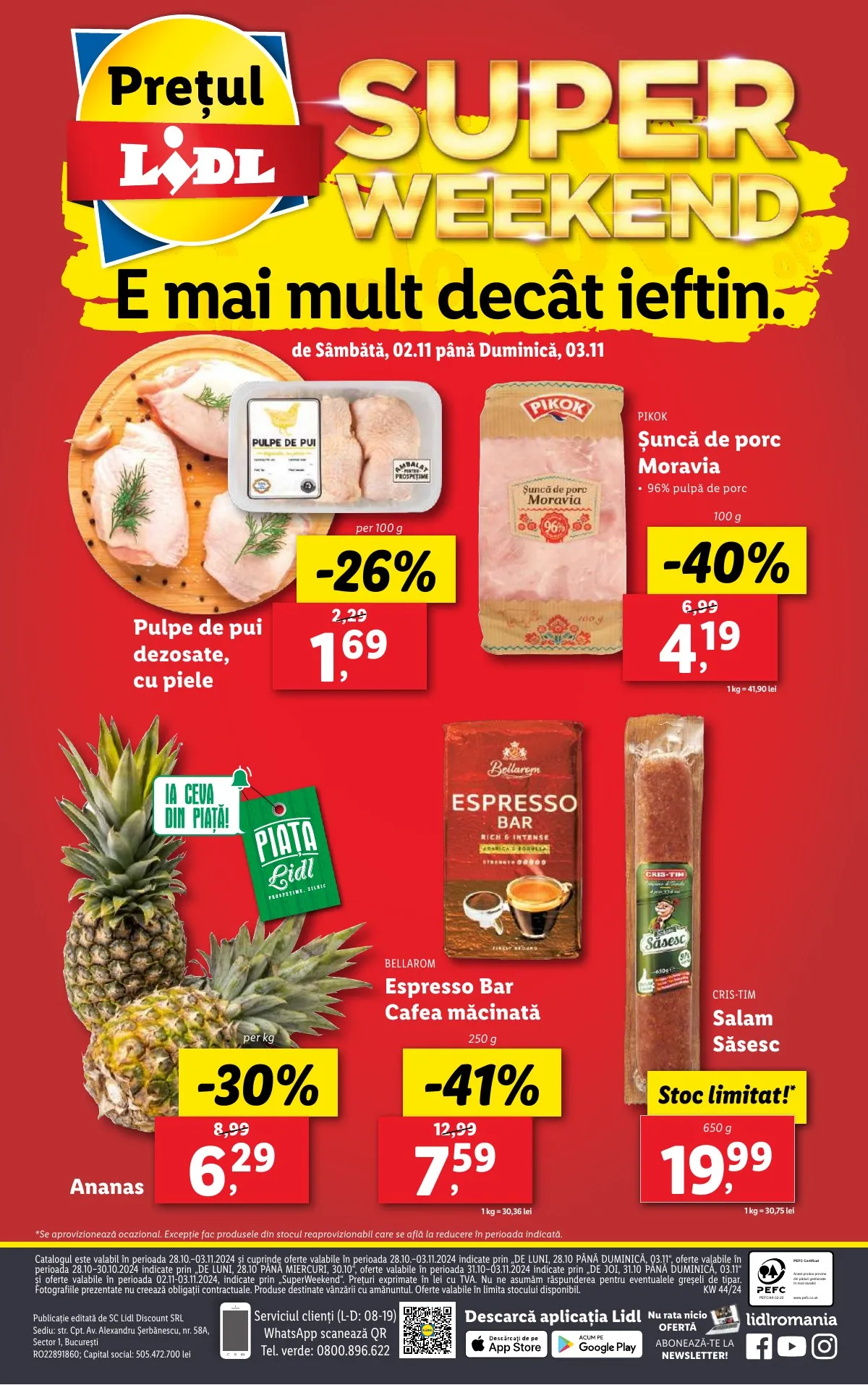 Lidl akciós újság Románia 10.28–11.03 – 80. oldal