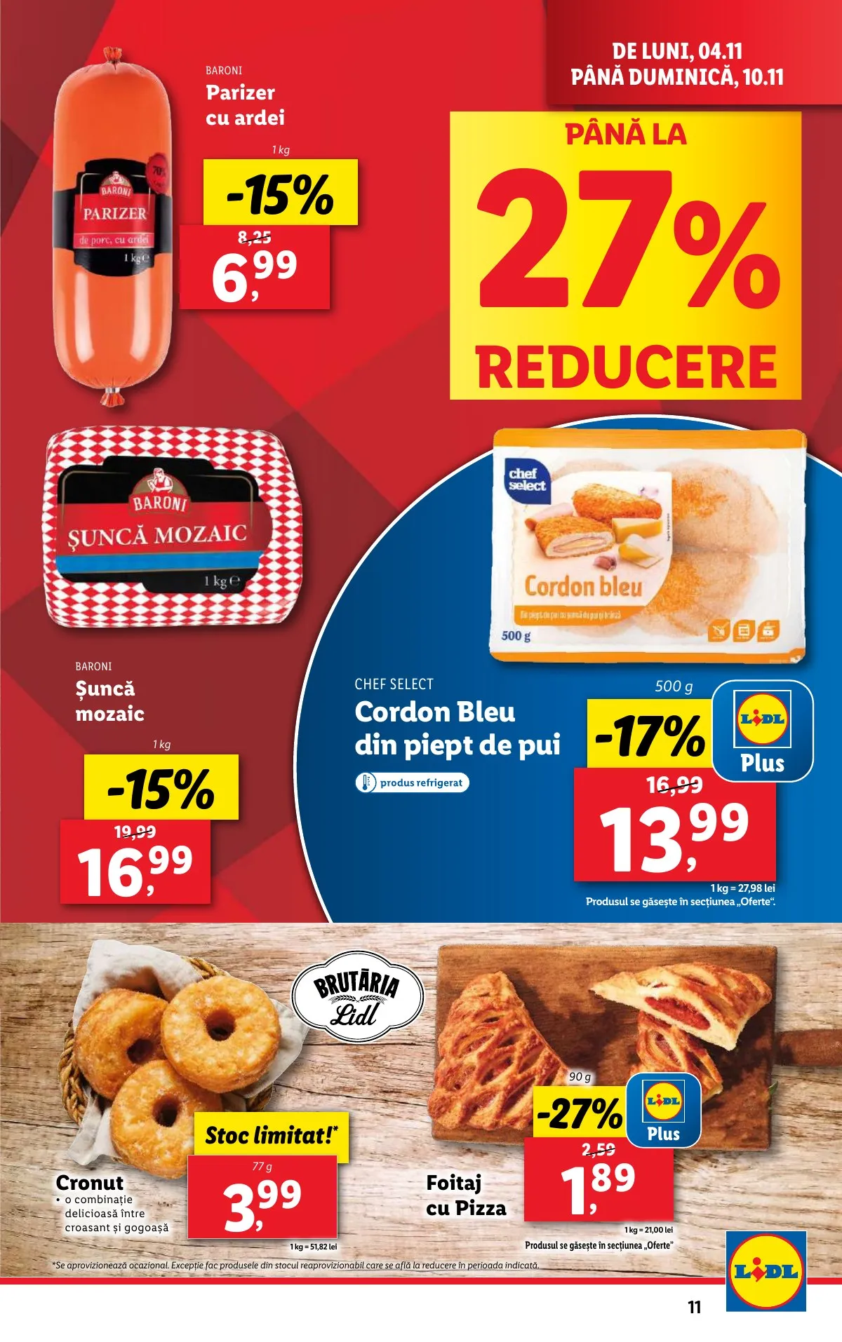 Lidl akciós újság Románia 11.04–11.10 – 11. oldal