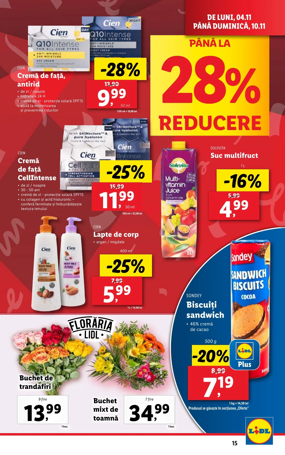Lidl akciós újság Románia 11.04–11.10 – 15. oldal