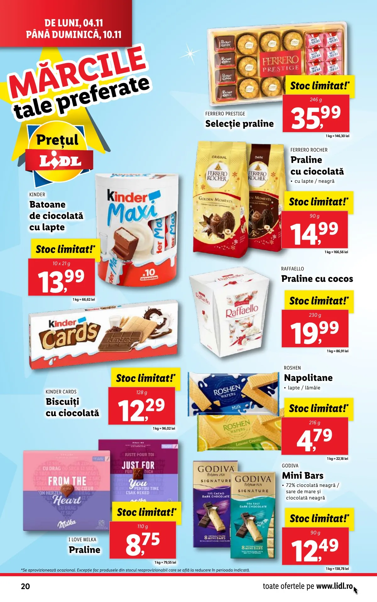Lidl akciós újság Románia 11.04–11.10 – 20. oldal