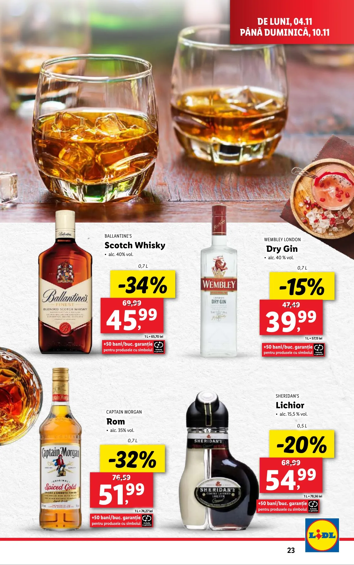 Lidl akciós újság Románia 11.04–11.10 – 23. oldal