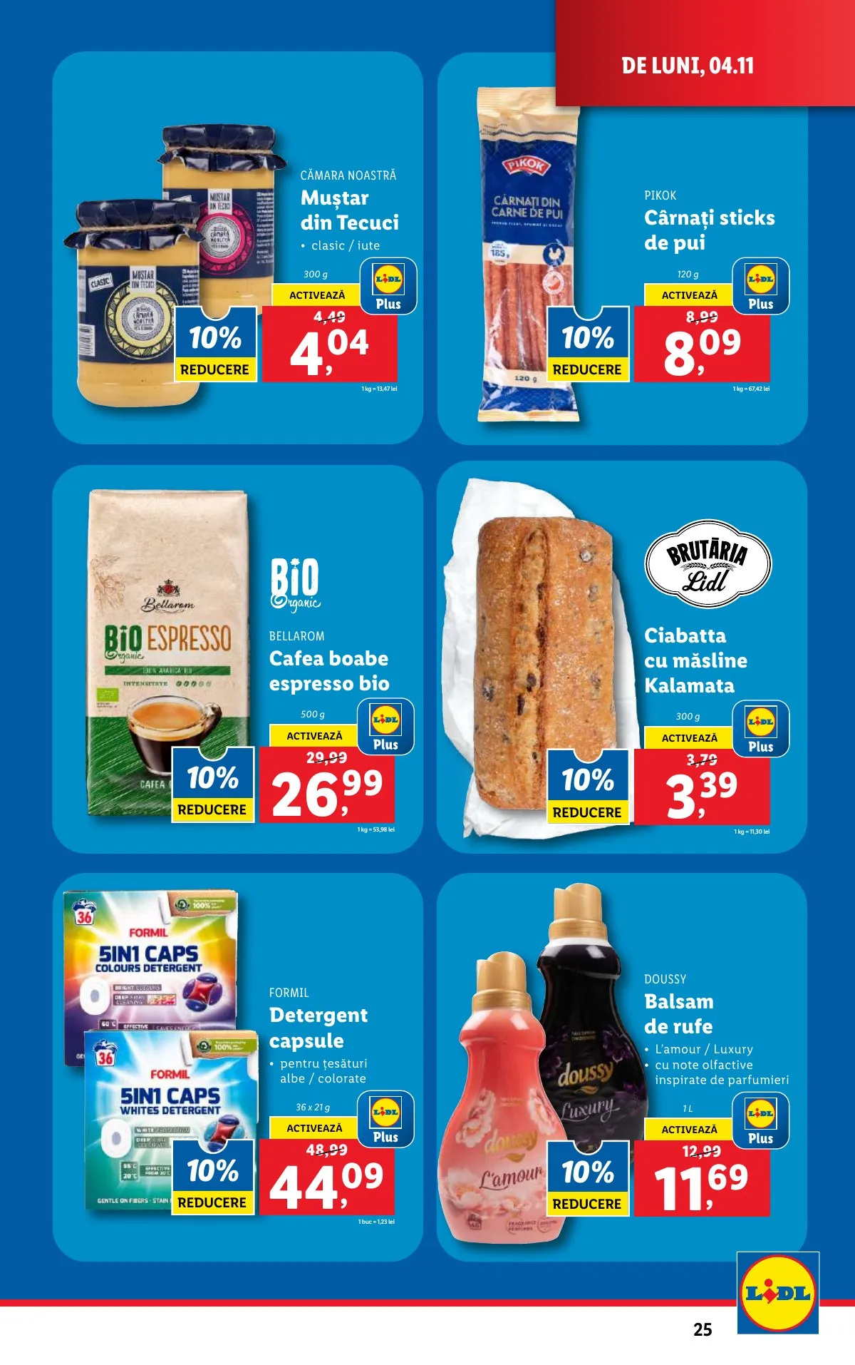 Lidl akciós újság Románia 11.04–11.10 – 25. oldal