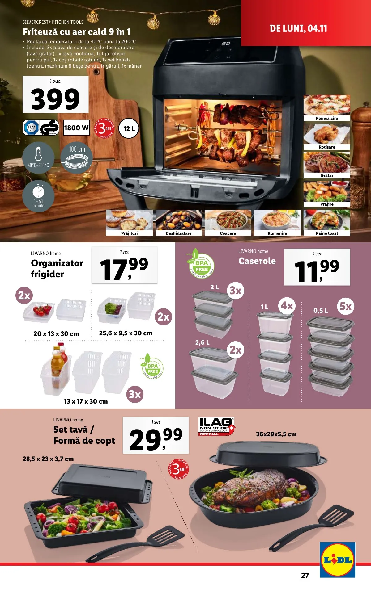 Lidl akciós újság Románia 11.04–11.10 – 27. oldal