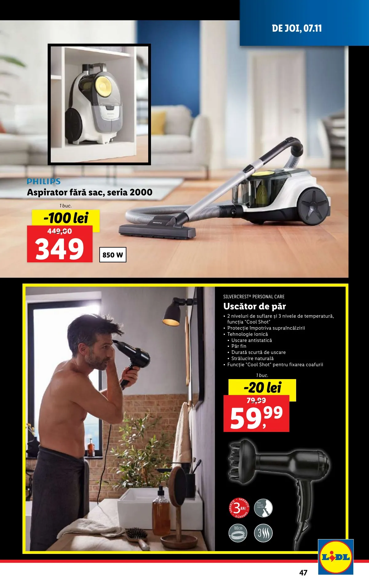 Lidl akciós újság Románia 11.04–11.10 – 47. oldal