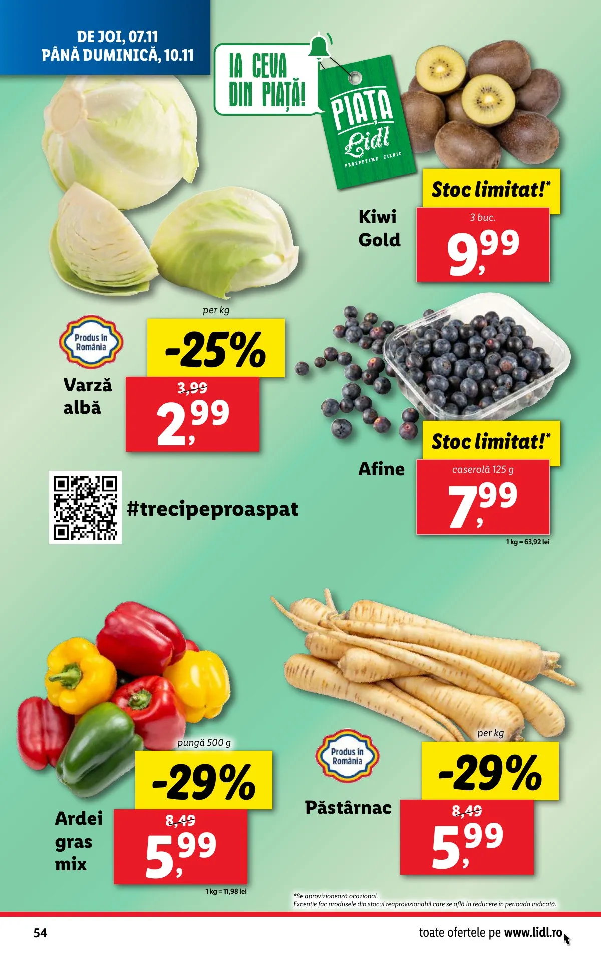 Lidl akciós újság Románia 11.04–11.10 – 54. oldal