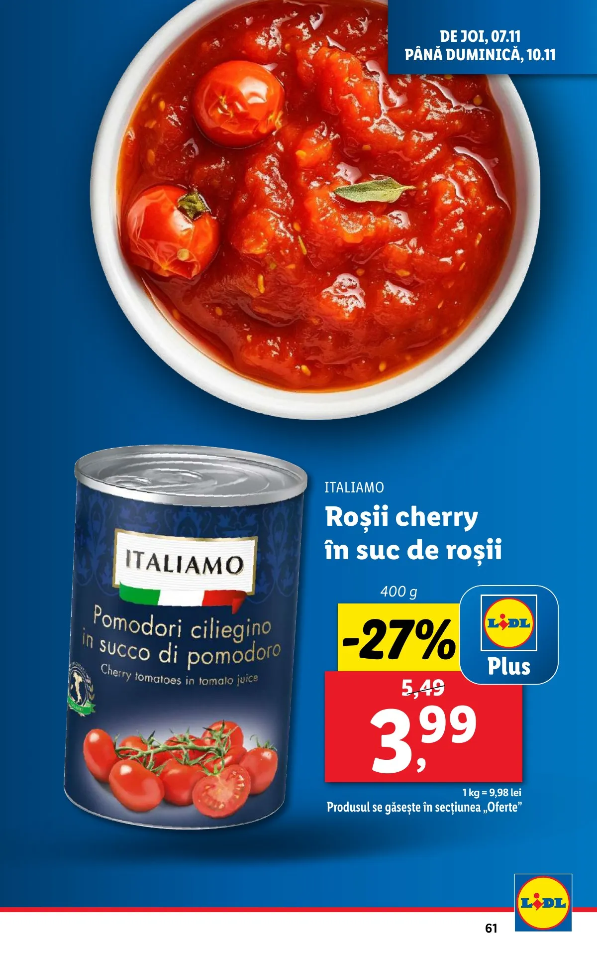 Lidl akciós újság Románia 11.04–11.10 – 61. oldal