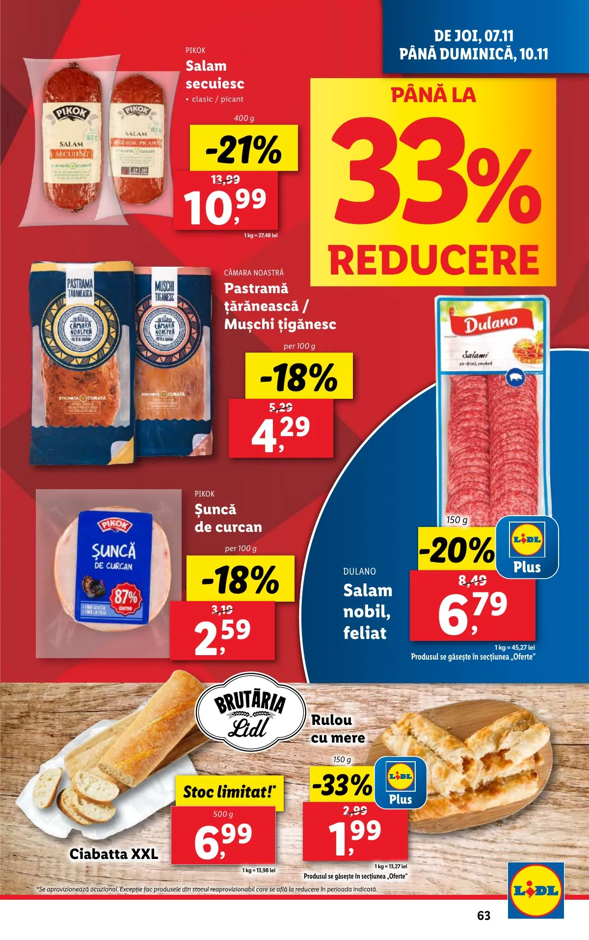 Lidl akciós újság Románia 11.04–11.10 – 63. oldal
