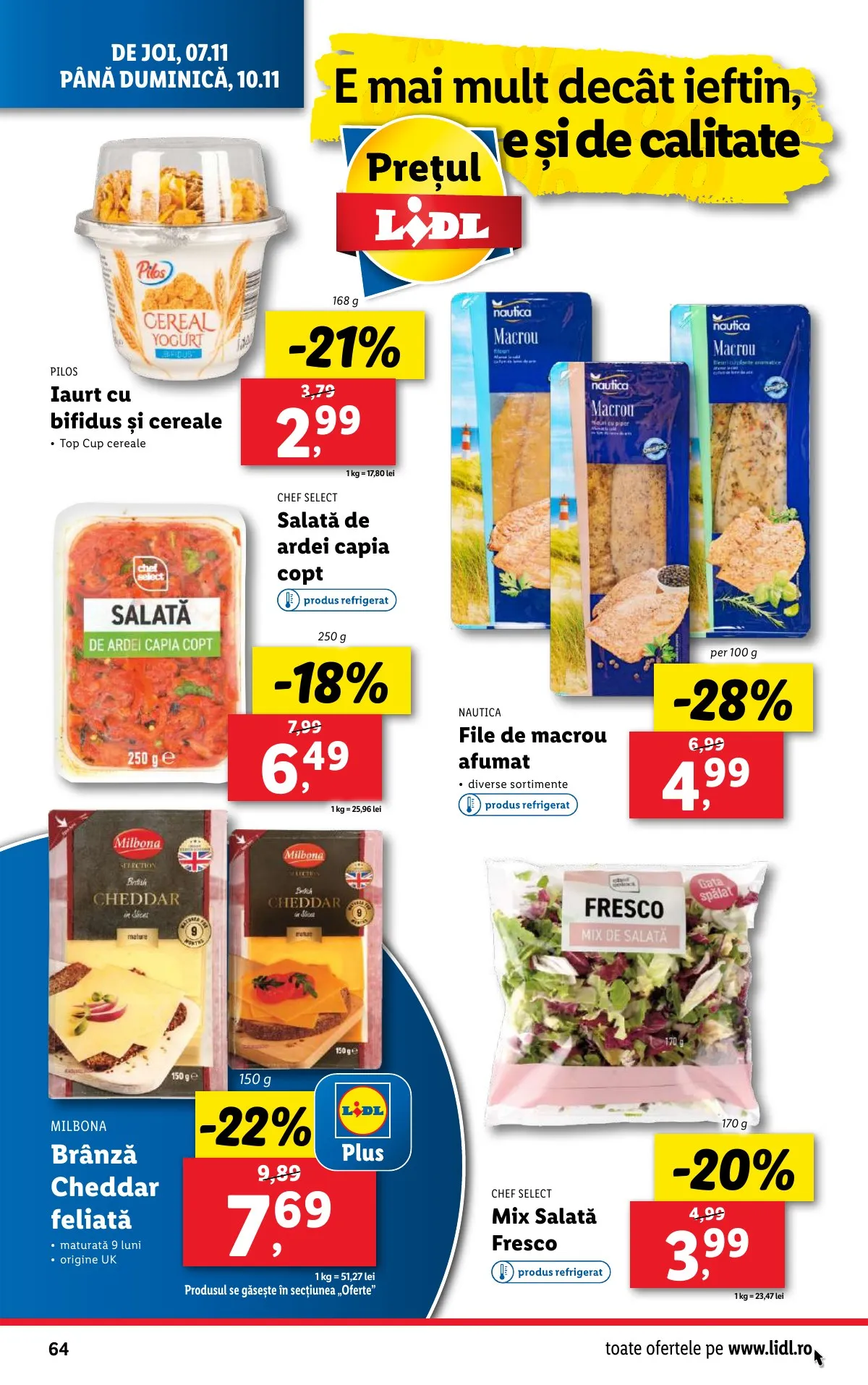 Lidl akciós újság Románia 11.04–11.10 – 64. oldal