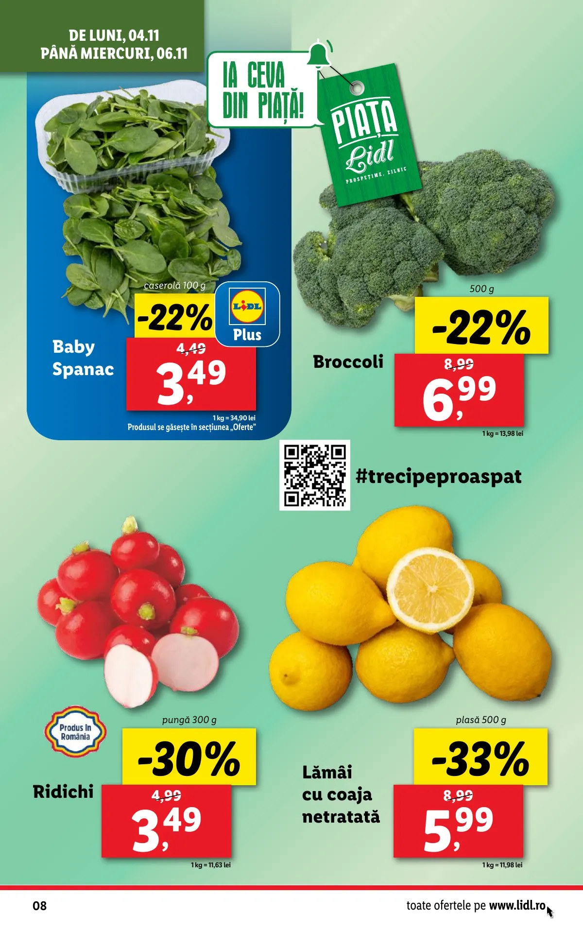 Lidl akciós újság Románia 11.04–11.10 – 8. oldal