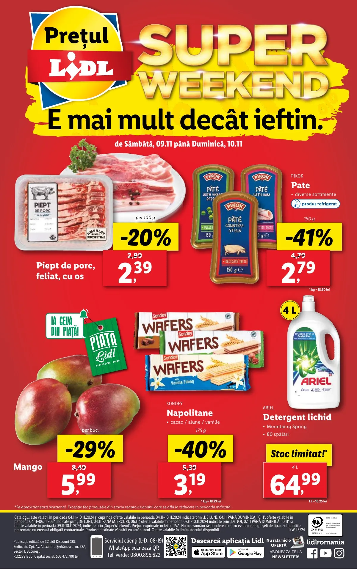 Lidl akciós újság Románia 11.04–11.10 – 84. oldal