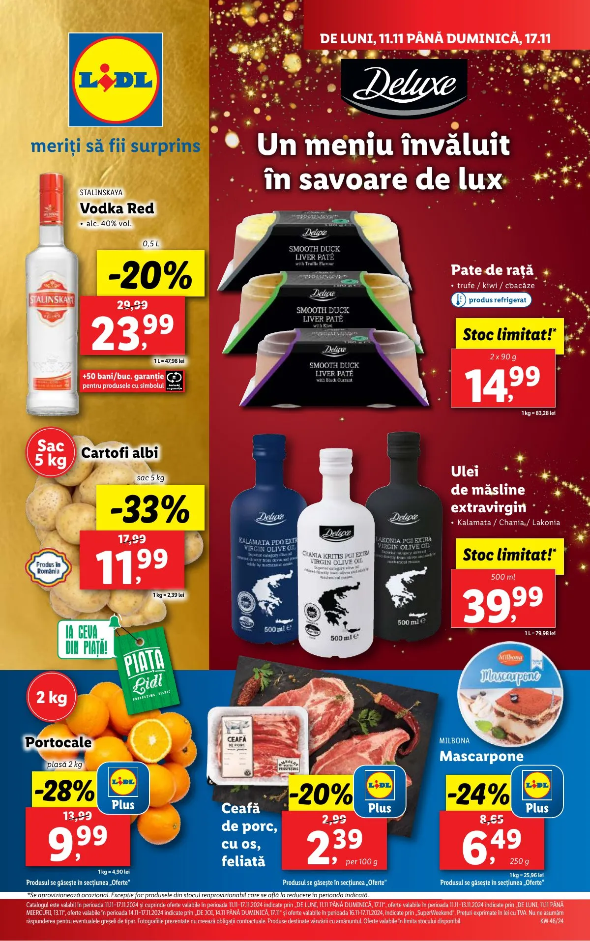 Lidl akciós újság Románia 11.11–11.17