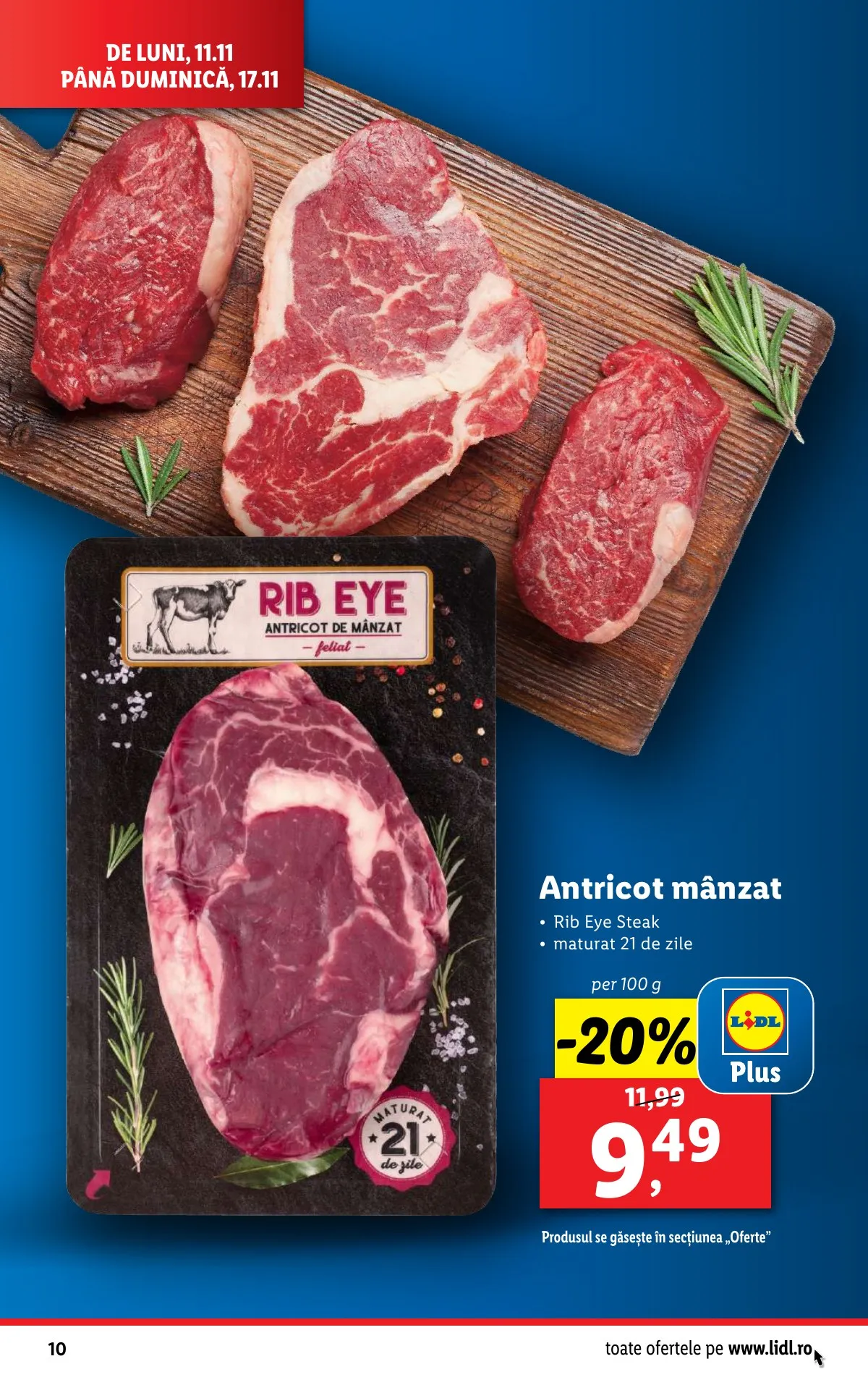 Lidl akciós újság Románia 11.11–11.17 – 10. oldal