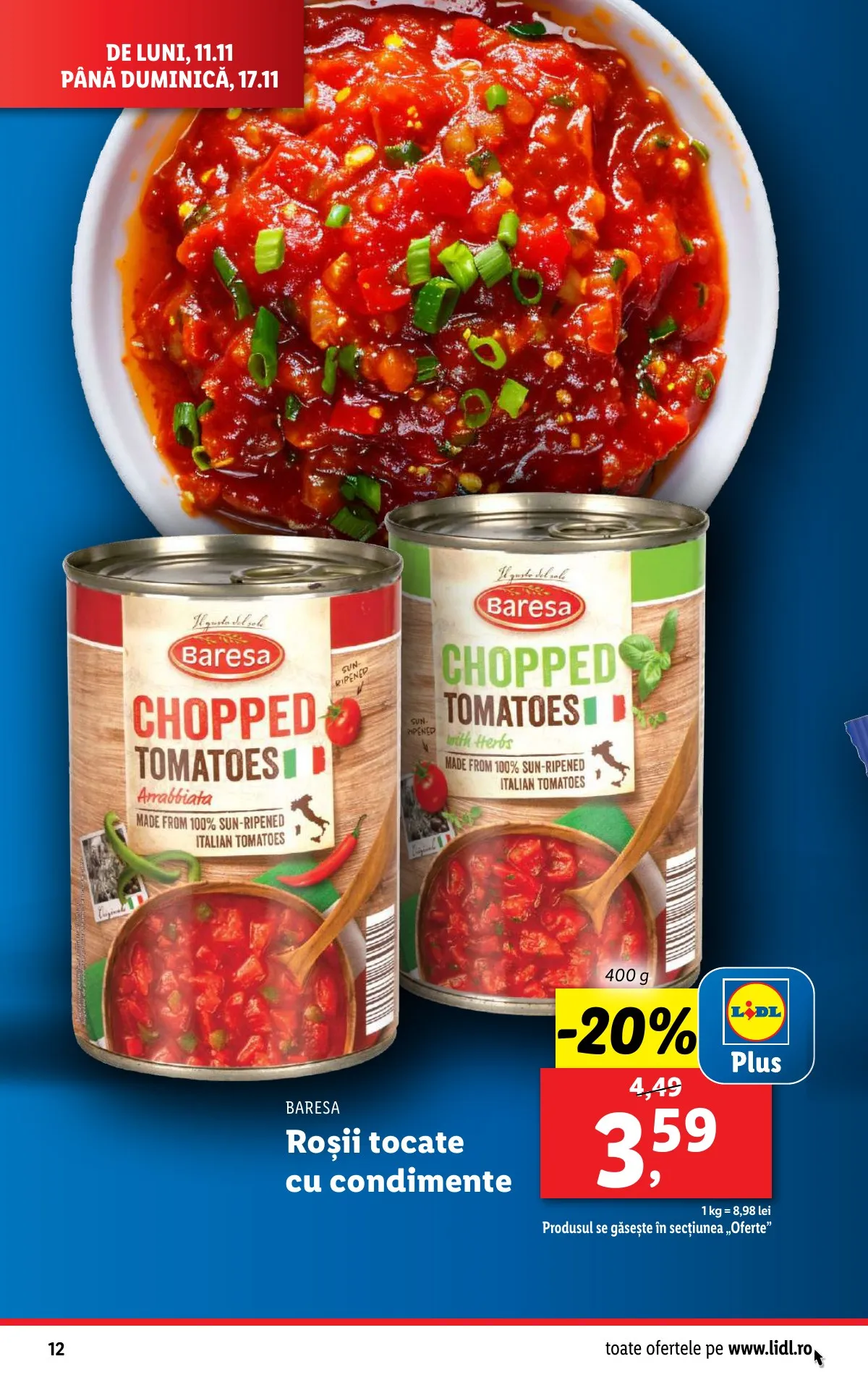 Lidl akciós újság Románia 11.11–11.17 – 12. oldal