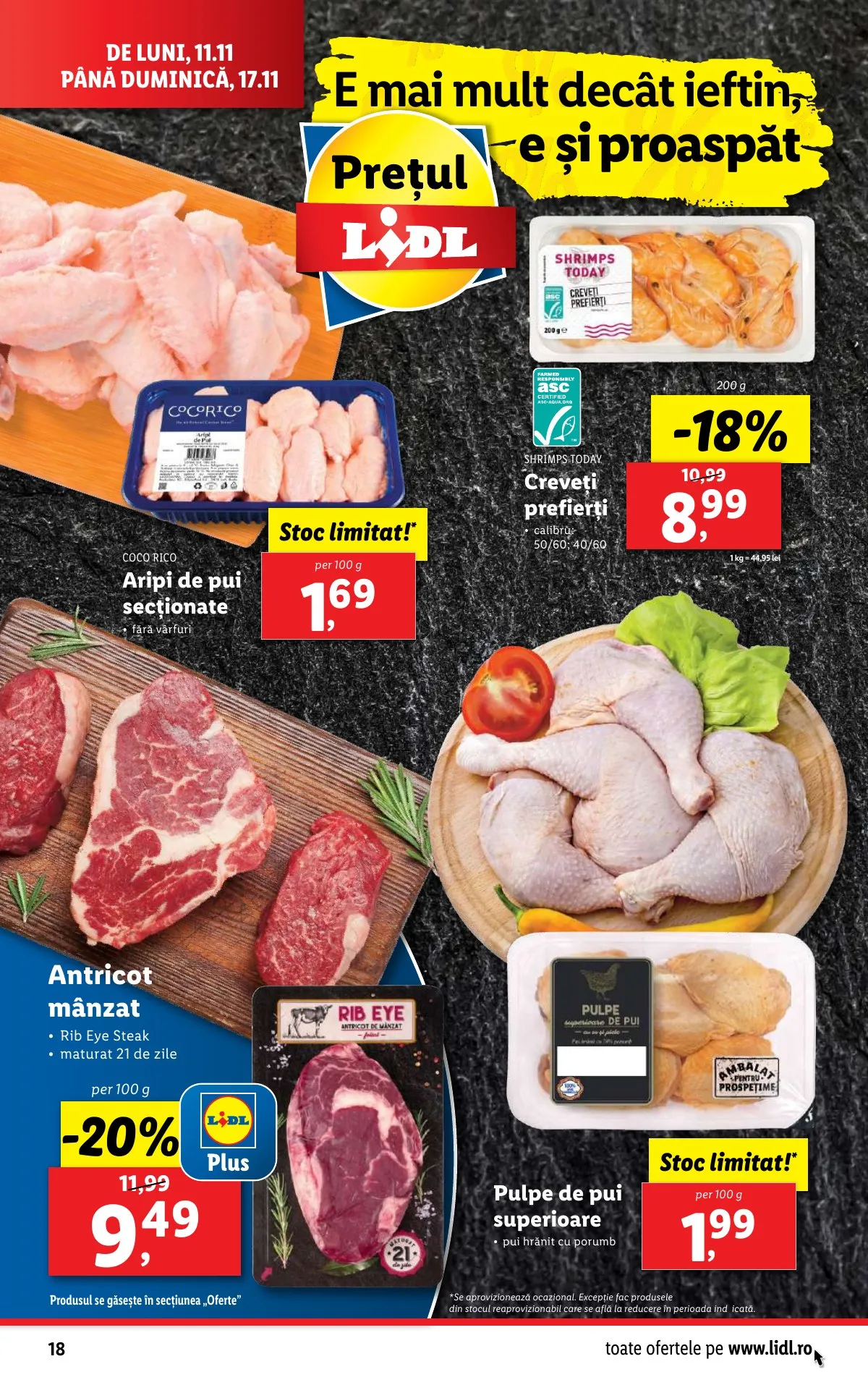 Lidl akciós újság Románia 11.11–11.17 – 18. oldal