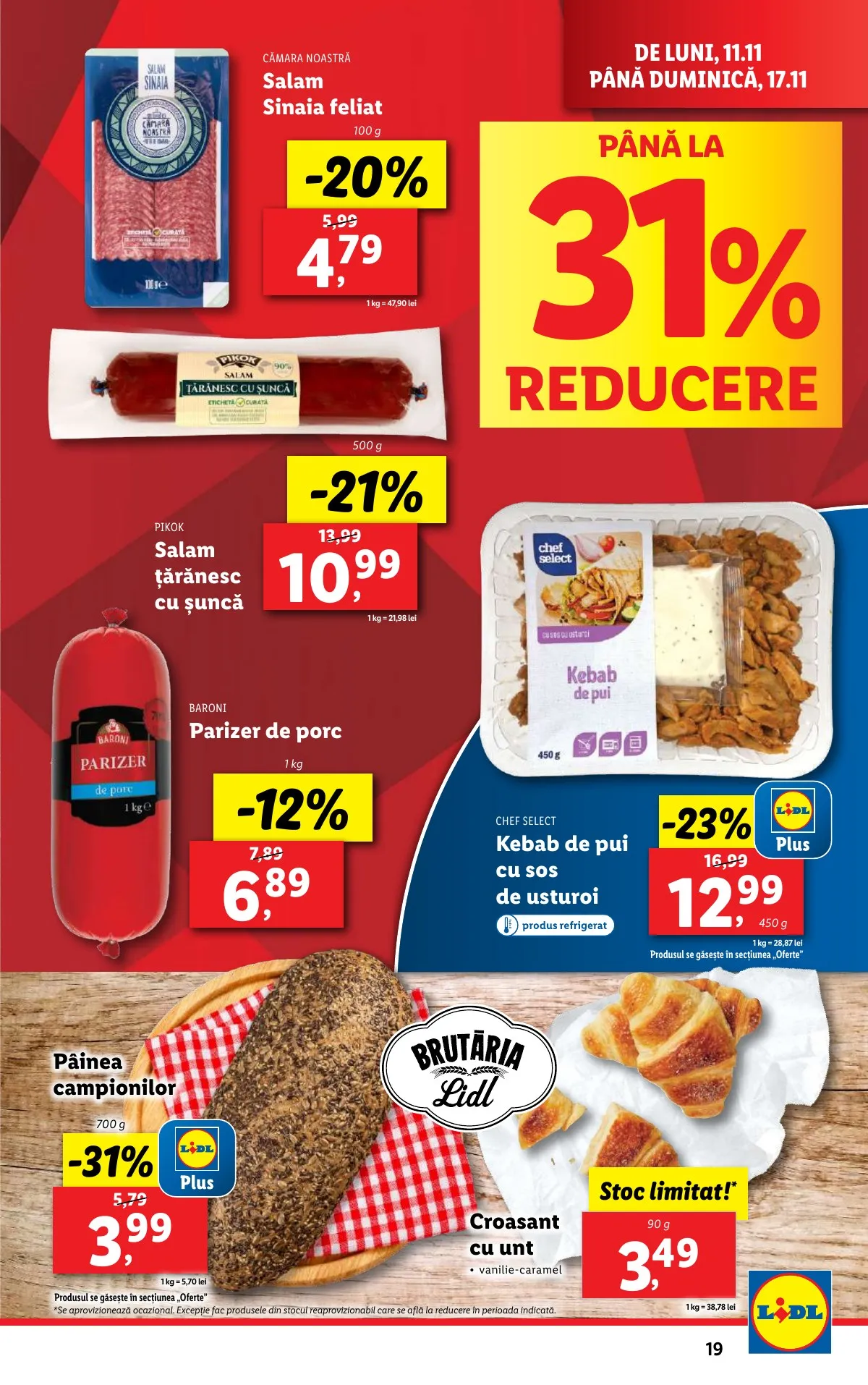 Lidl akciós újság Románia 11.11–11.17 – 19. oldal