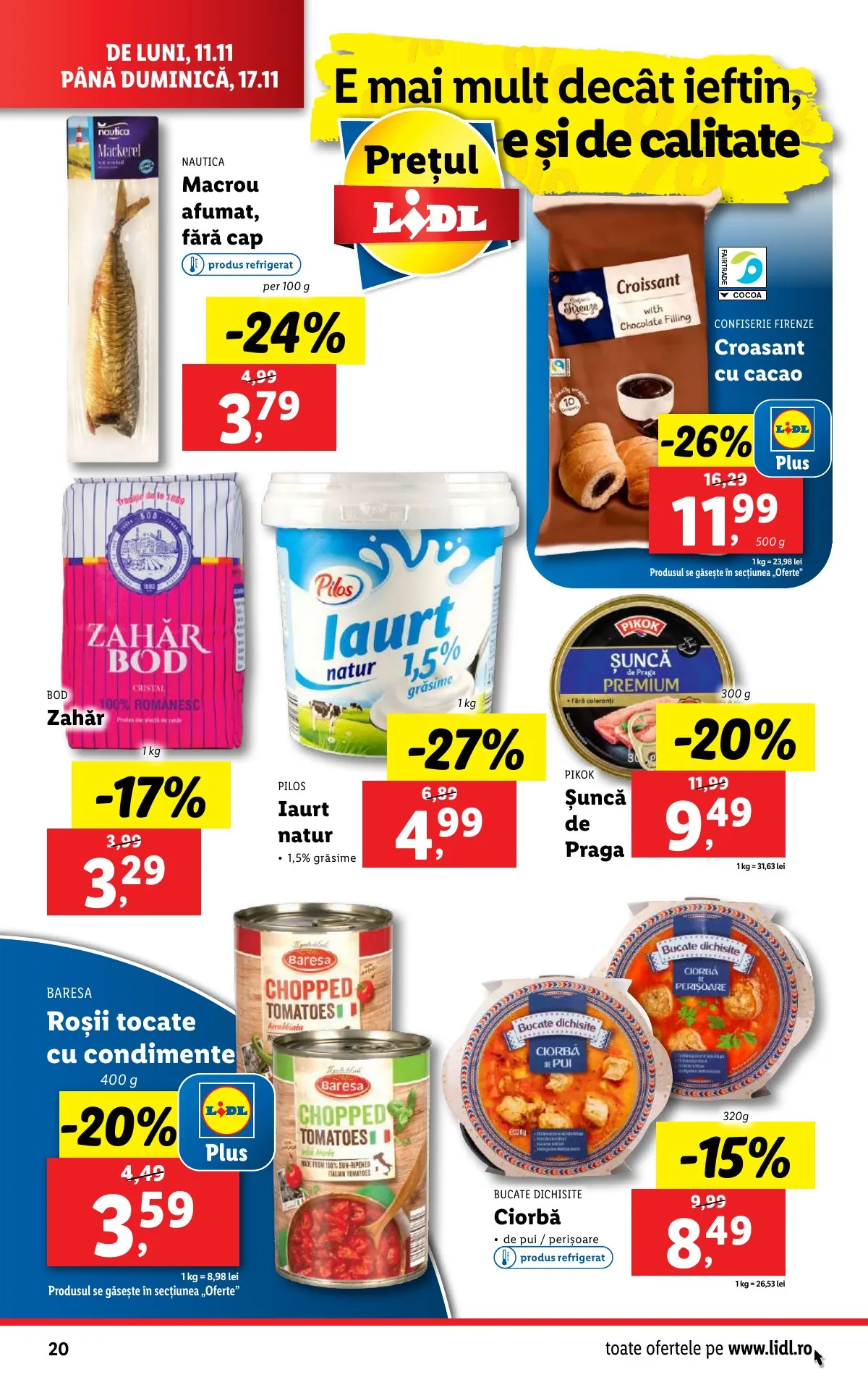 Lidl akciós újság Románia 11.11–11.17 – 20. oldal