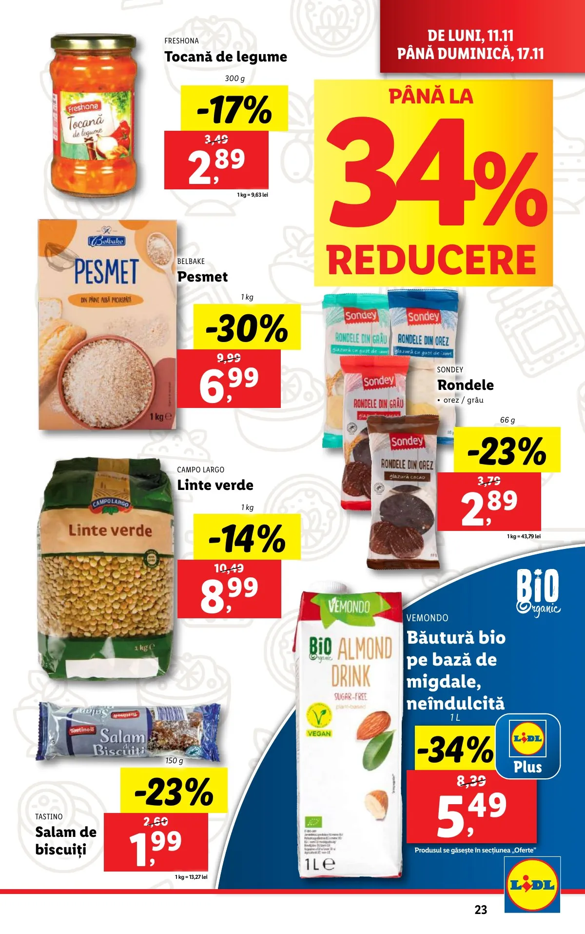 Lidl akciós újság Románia 11.11–11.17 – 23. oldal