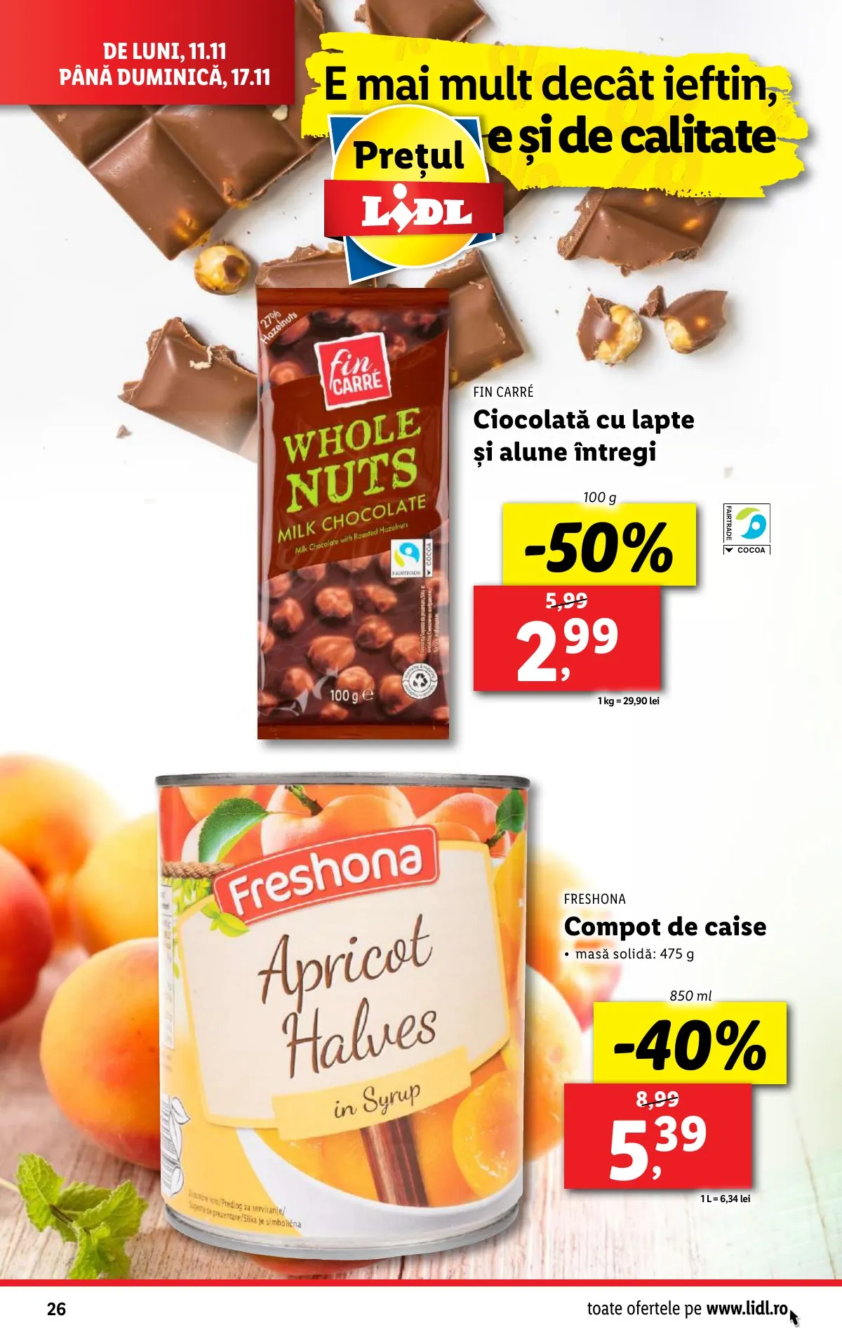 Lidl akciós újság Románia 11.11–11.17 – 26. oldal
