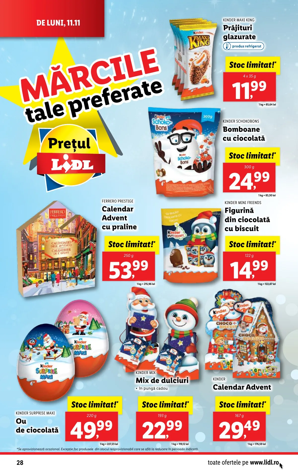 Lidl akciós újság Románia 11.11–11.17 – 28. oldal
