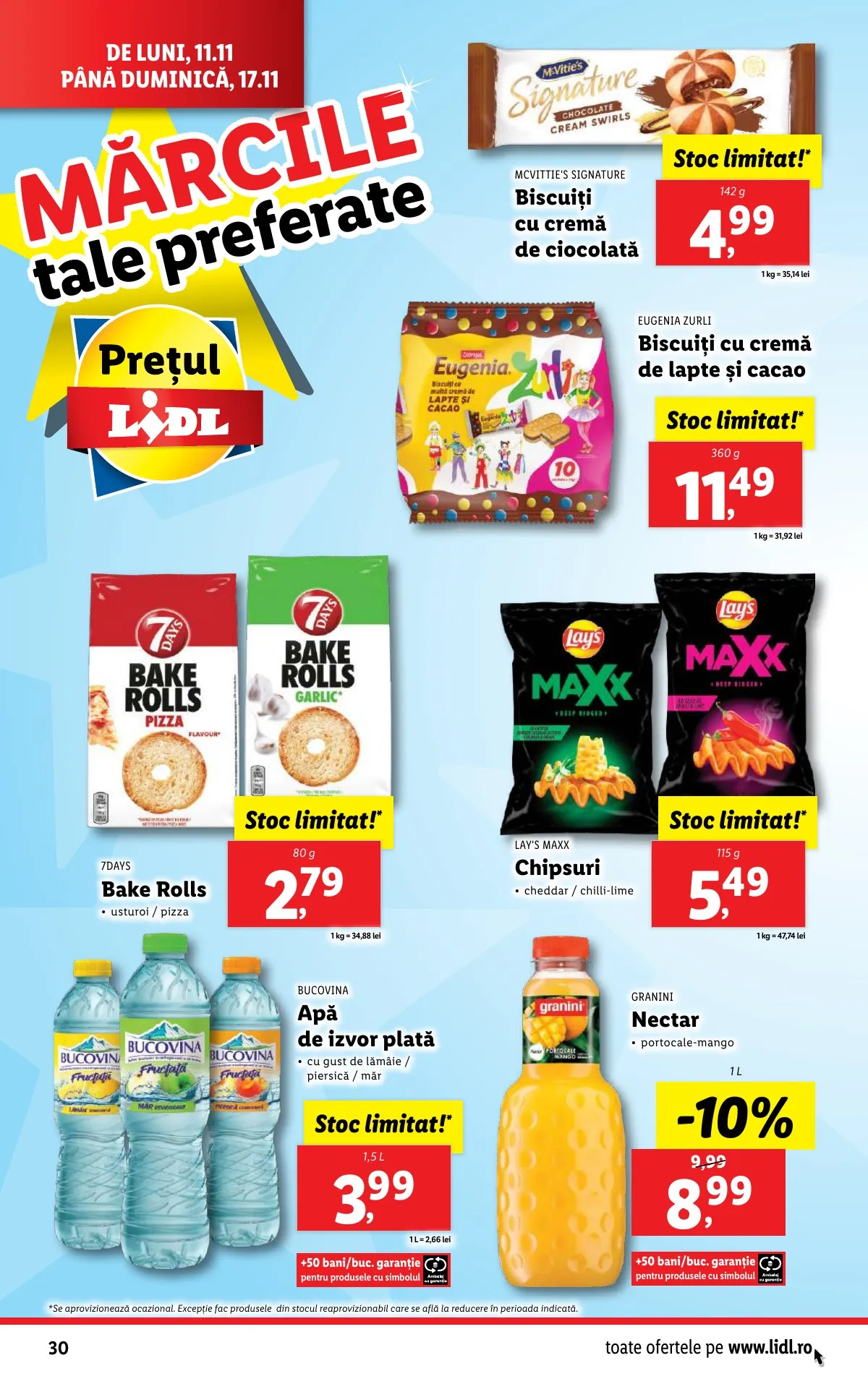 Lidl akciós újság Románia 11.11–11.17 – 30. oldal
