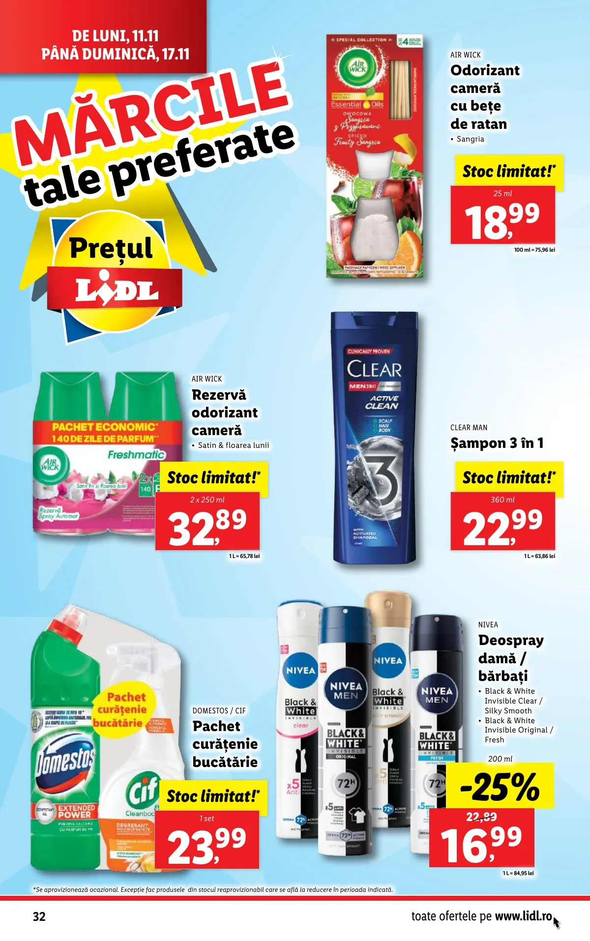 Lidl akciós újság Románia 11.11–11.17 – 32. oldal